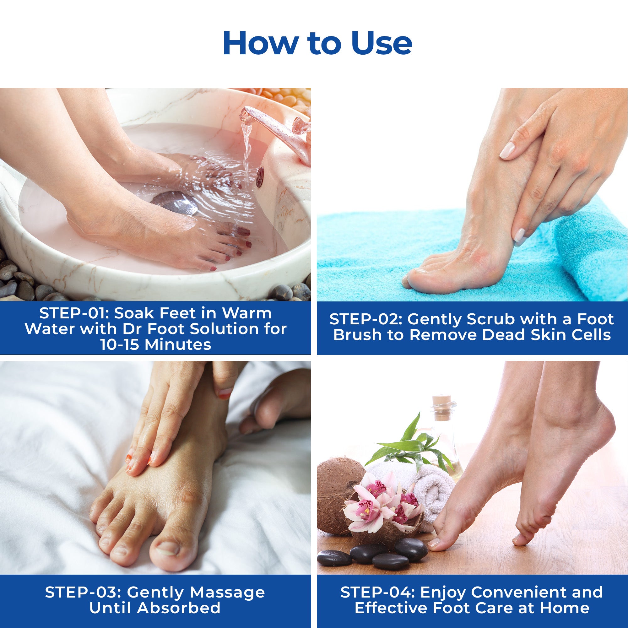 Dr Foot Epsom Salt - Detoxify tired feet