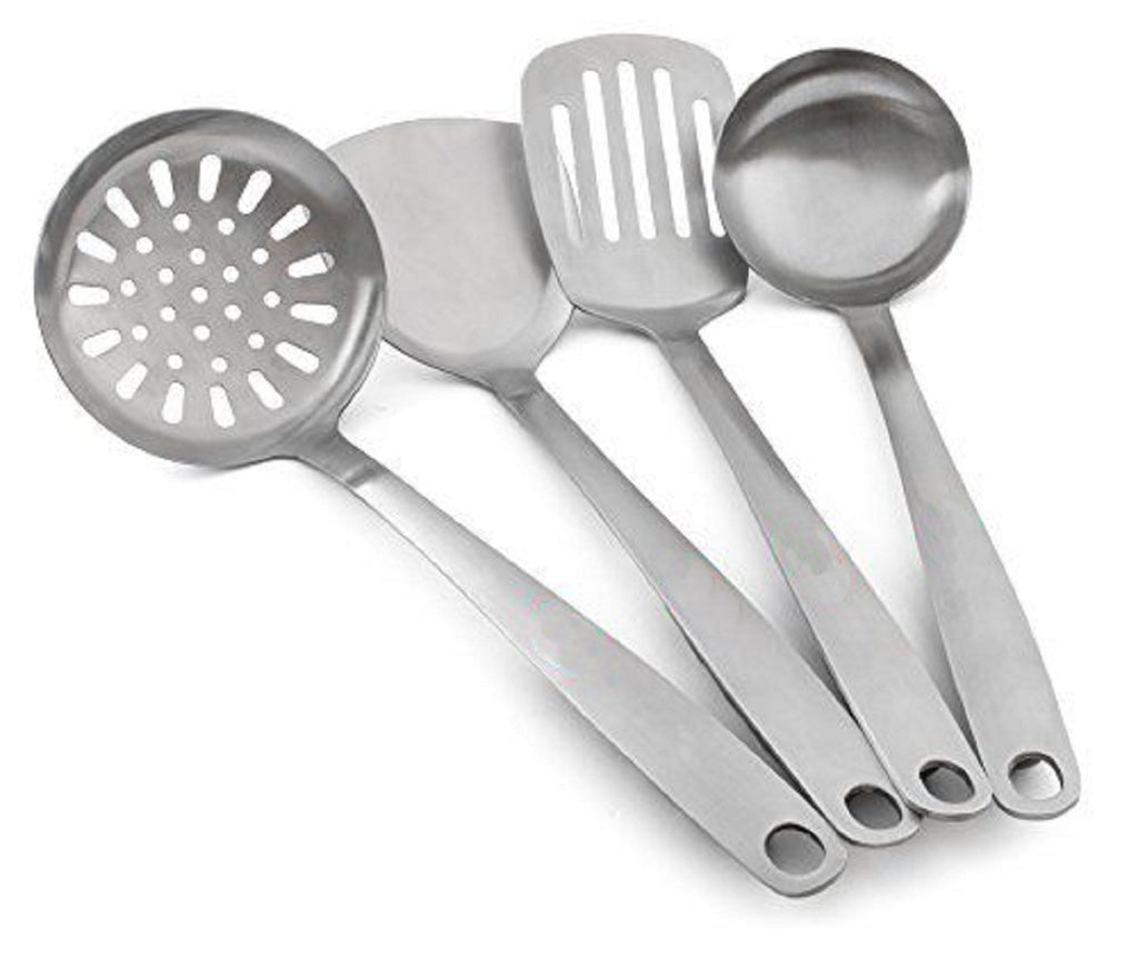 Kuber Industries Stainless Steel Kitchen Utensils Set, 5-Pieces ...