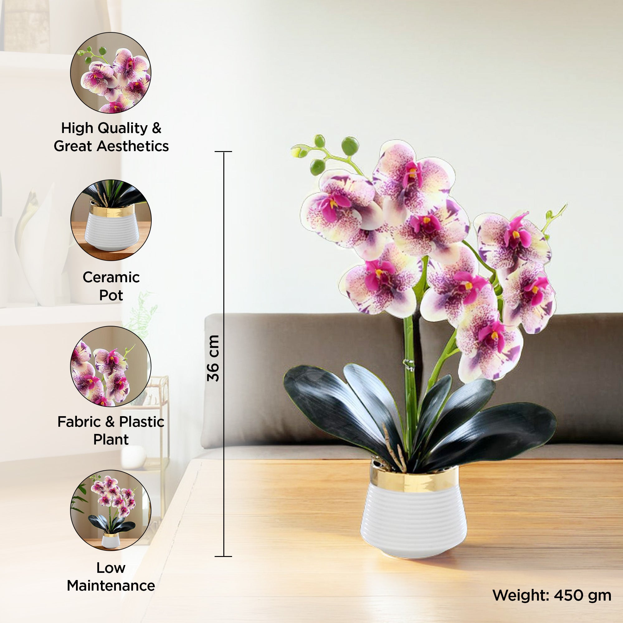 UMAI home decor orchid - balcony styling