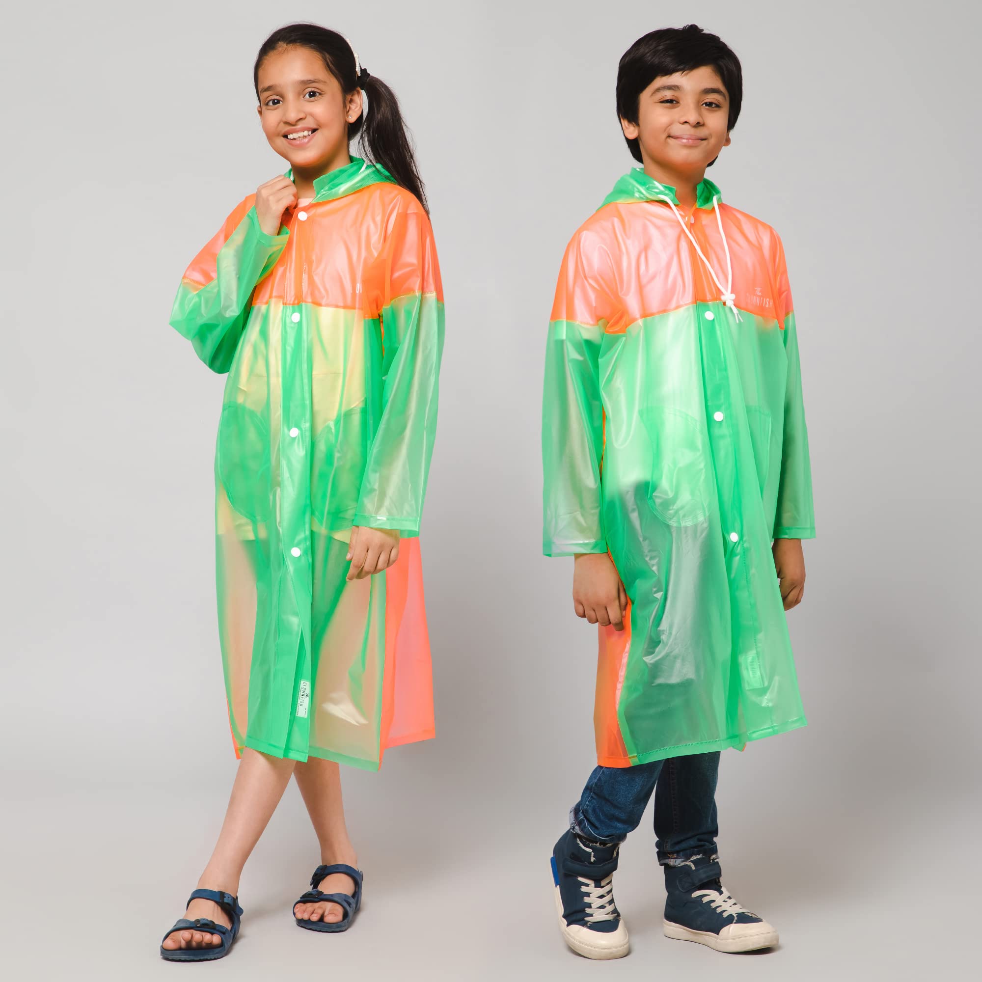 Clownfish Puddle Jumper - Boys raincoat for outdoor activities