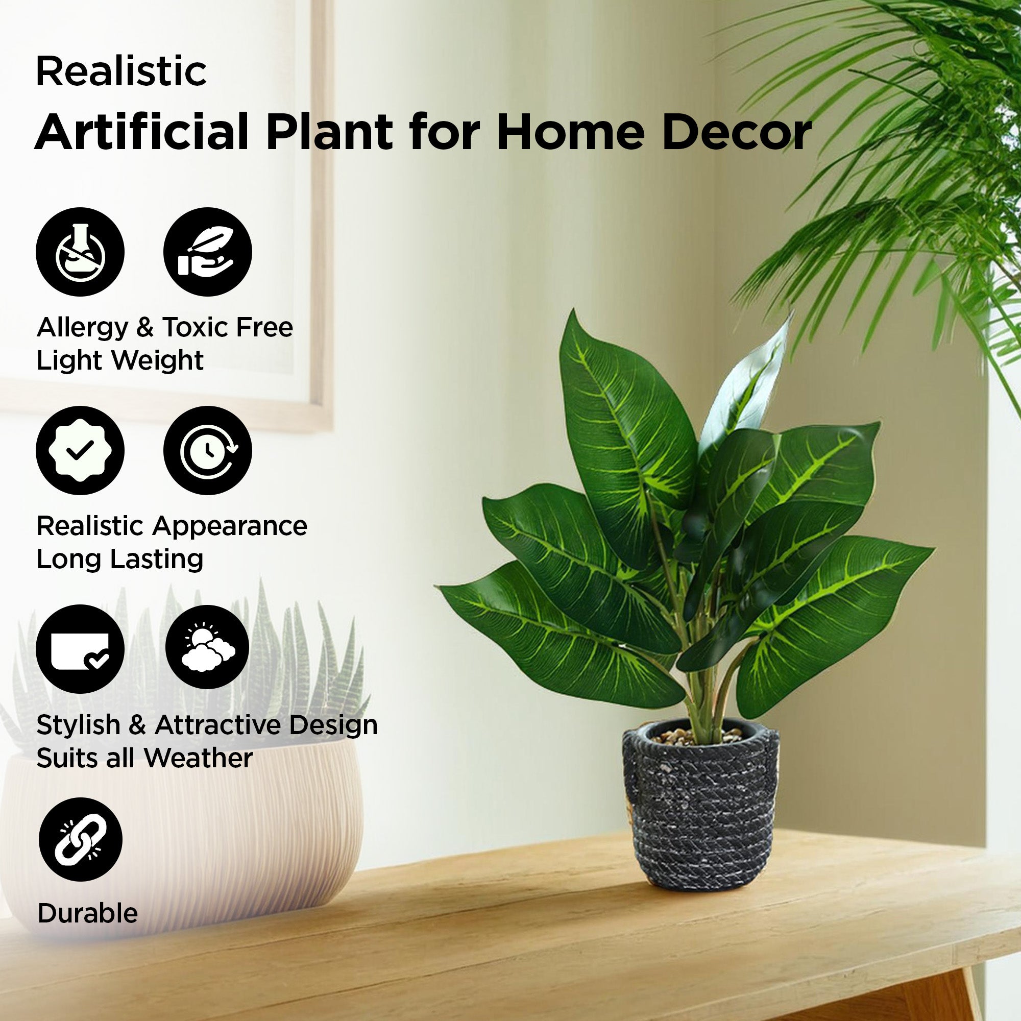 UMAI artificial plant - Stylish addition to living room