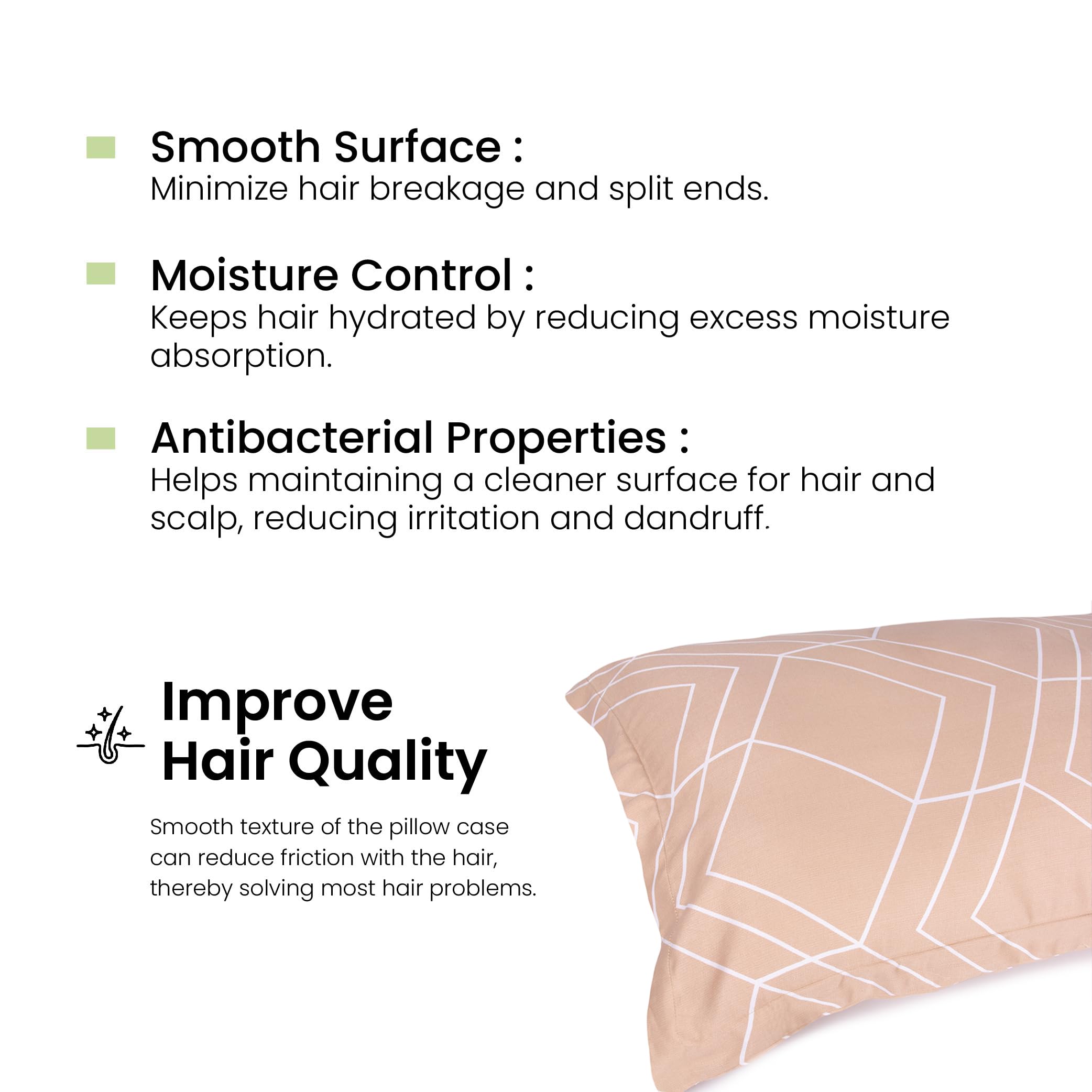 Mush soft bamboo pillow - hair care benefits