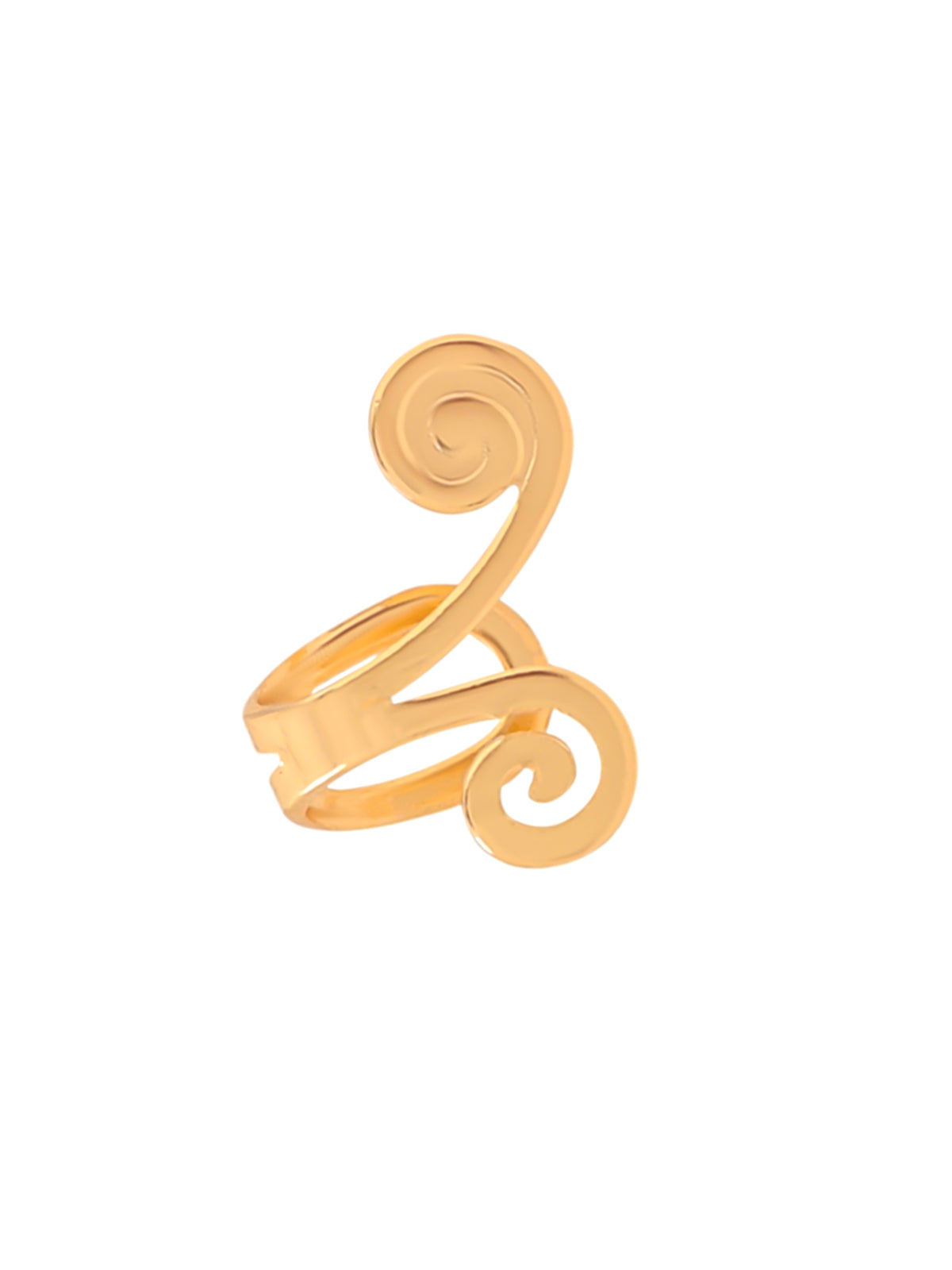 Yellow Chimes elegant ear cuffs - perfect for anniversaries or birthdays
