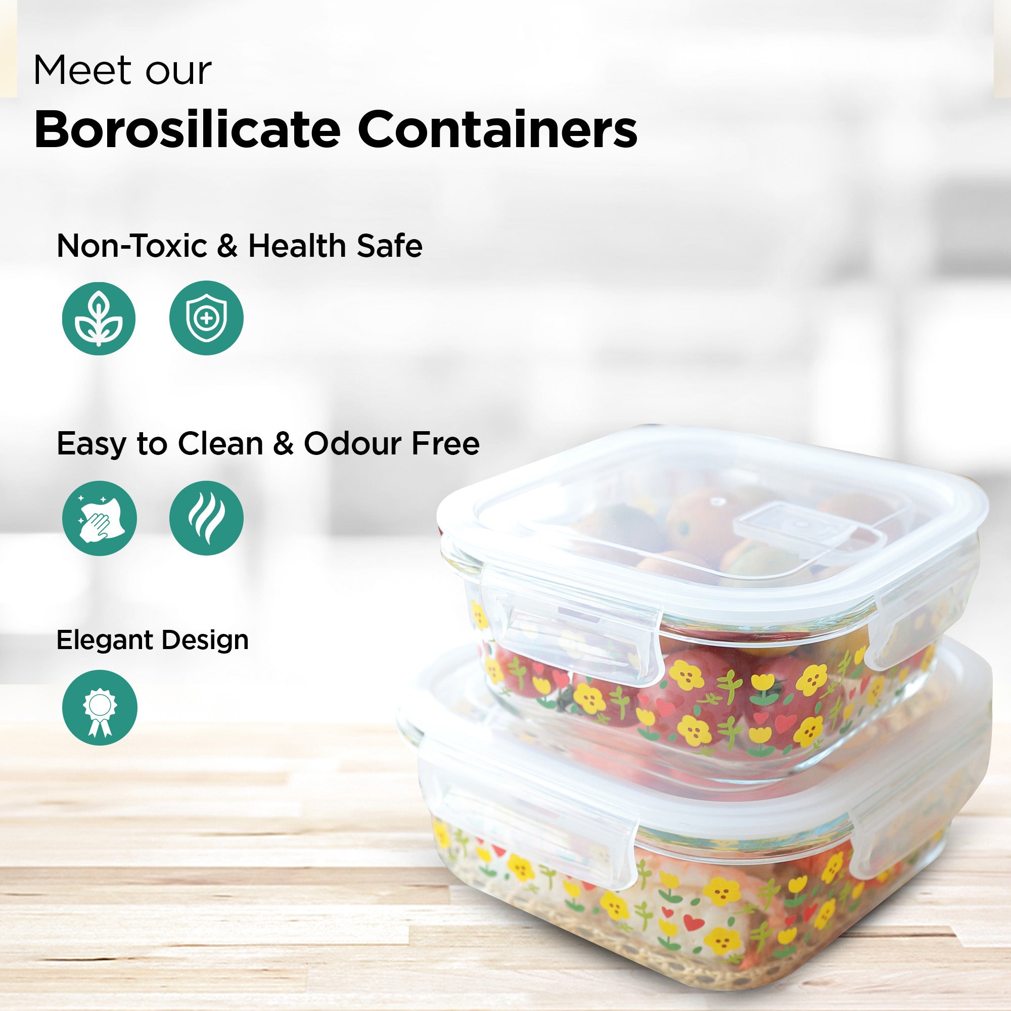 The Better Home UMAI Airtight Containers - Freshness guaranteed