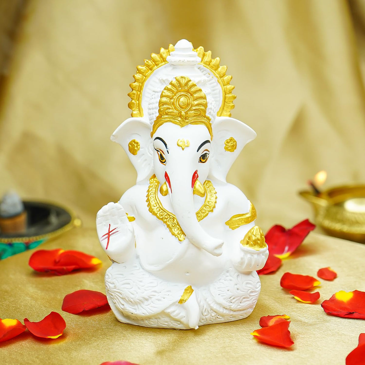 Ekhasa Ganesh Idol - Crafted with Care