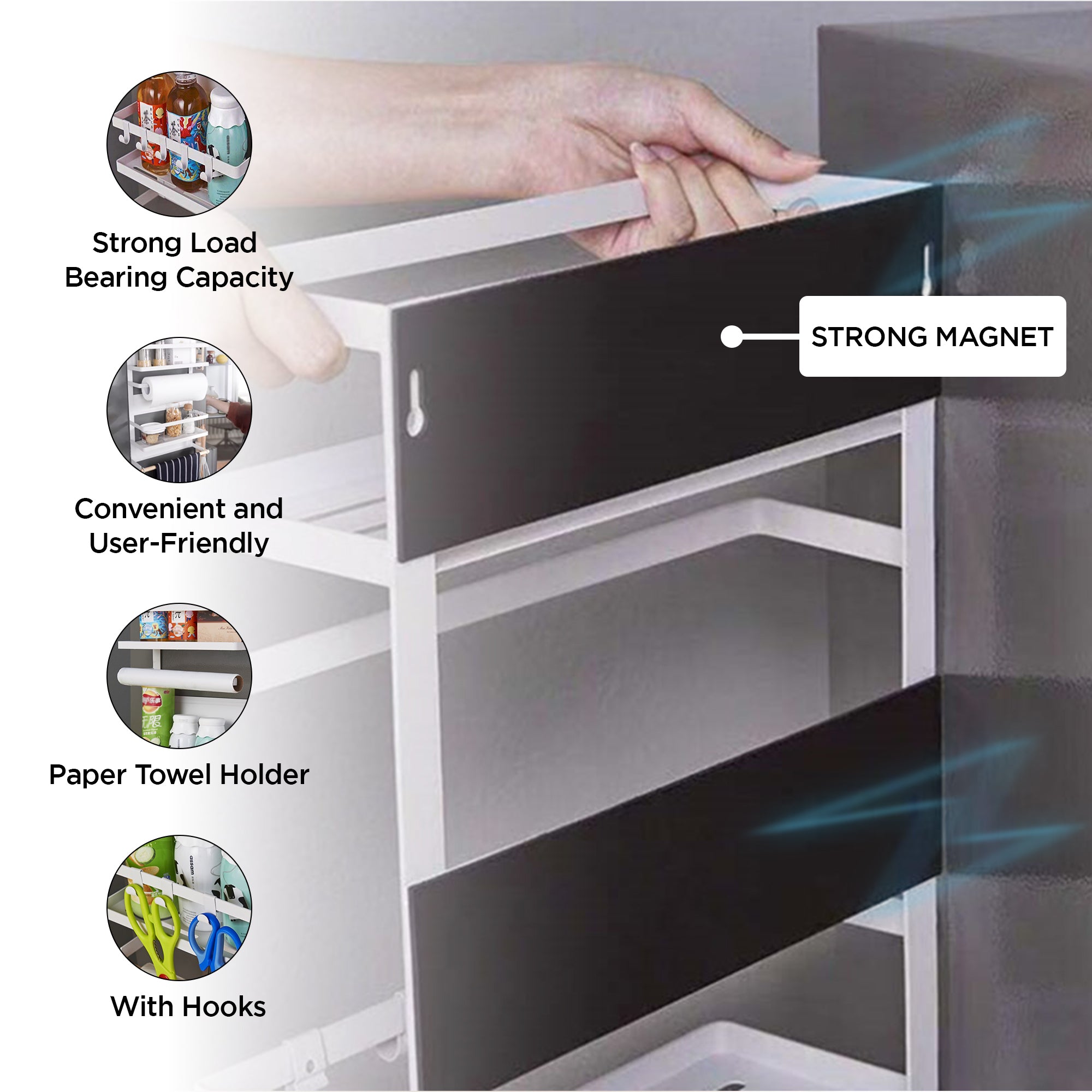 UMAI kitchen roll dispenser rack - Easy access