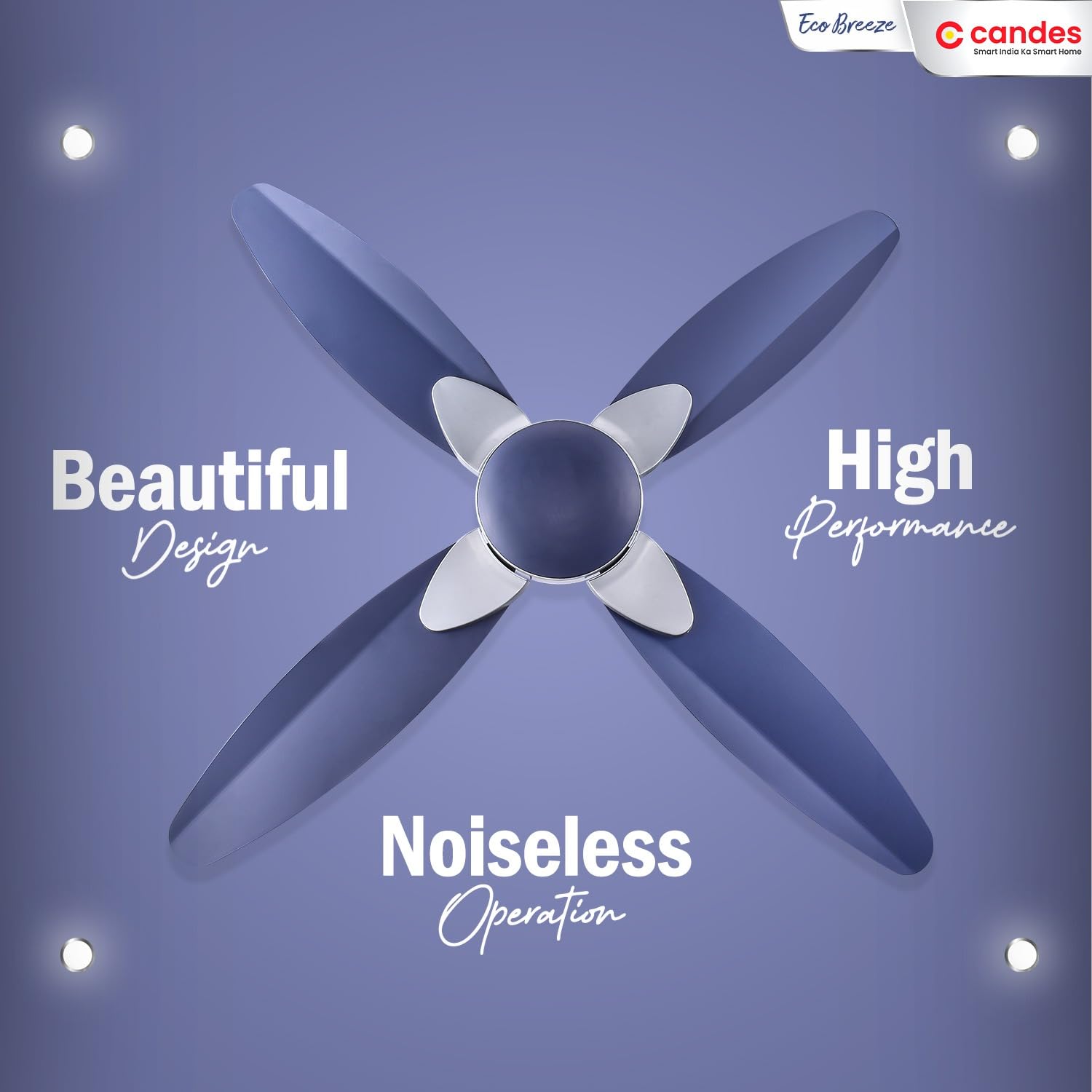 Candes EcoBreeze ceiling fan - stylish home decor