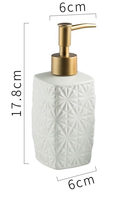 UMAI ceramic bottle - versatile use for lotion and sanitizer