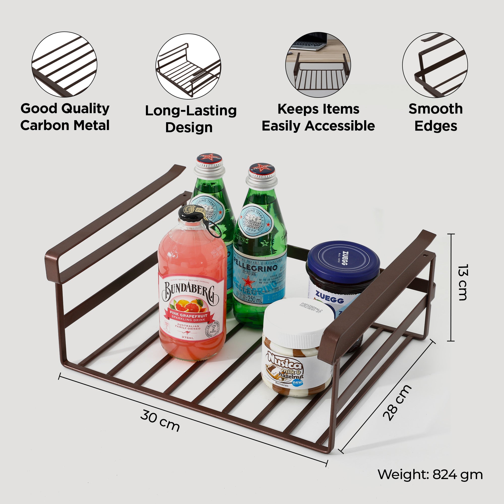 UMAI shelf basket - pantry organization