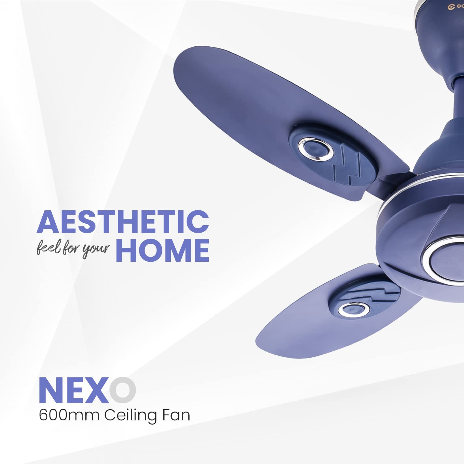 Candes Nexo designer ceiling fan - perfect for living rooms