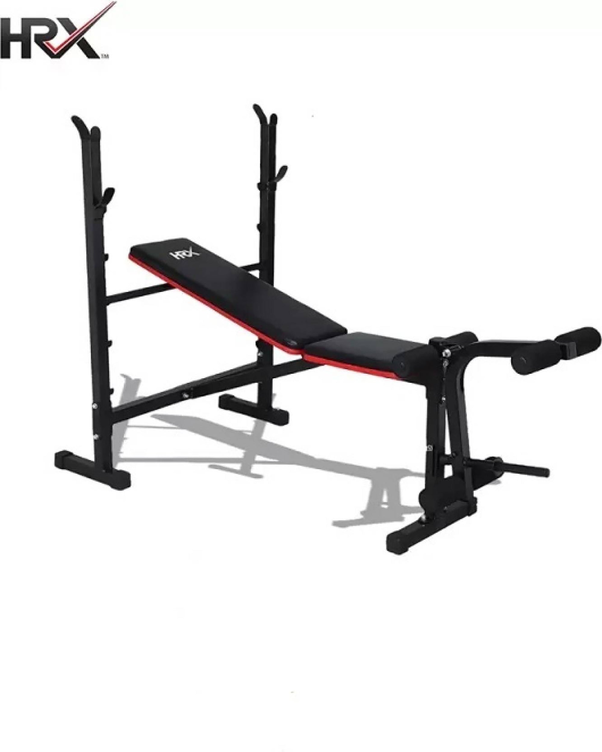 Reach HRX Abdominal Fitness Bench - Compact storage solution