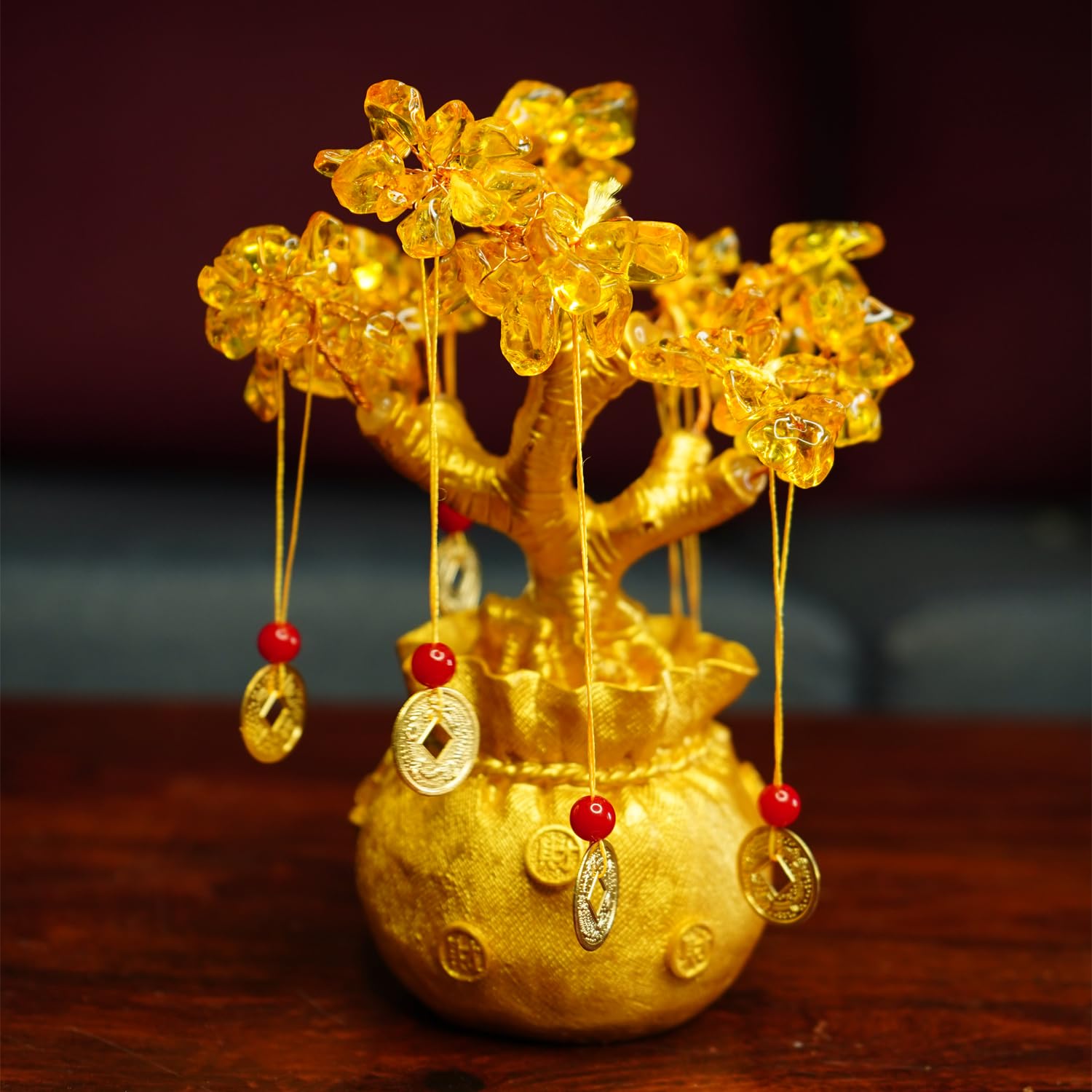 Ekhasa Customizable Citrine Tree - Spiritual enhancement