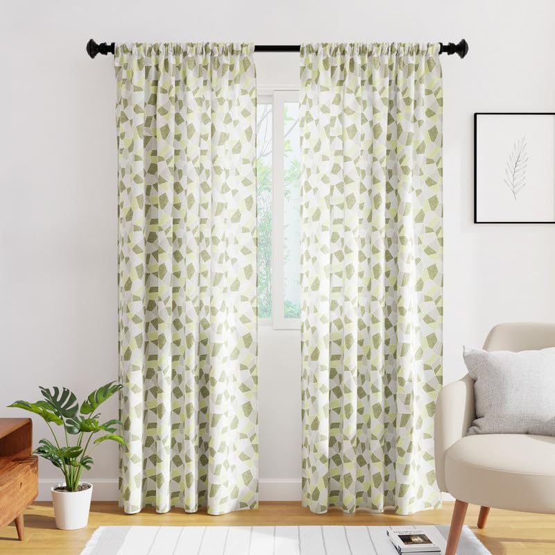 Encasa semi-sheer curtains - Brighten up your space