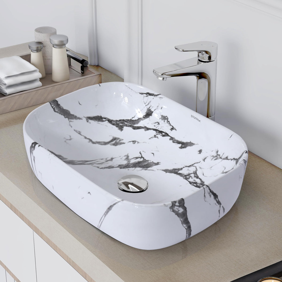 Plantex Above-Counter Basin - Stylish addition to any space