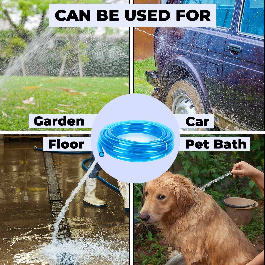 Kuber Industries Basic PVC Water Pipe - Ideal for car cleaning