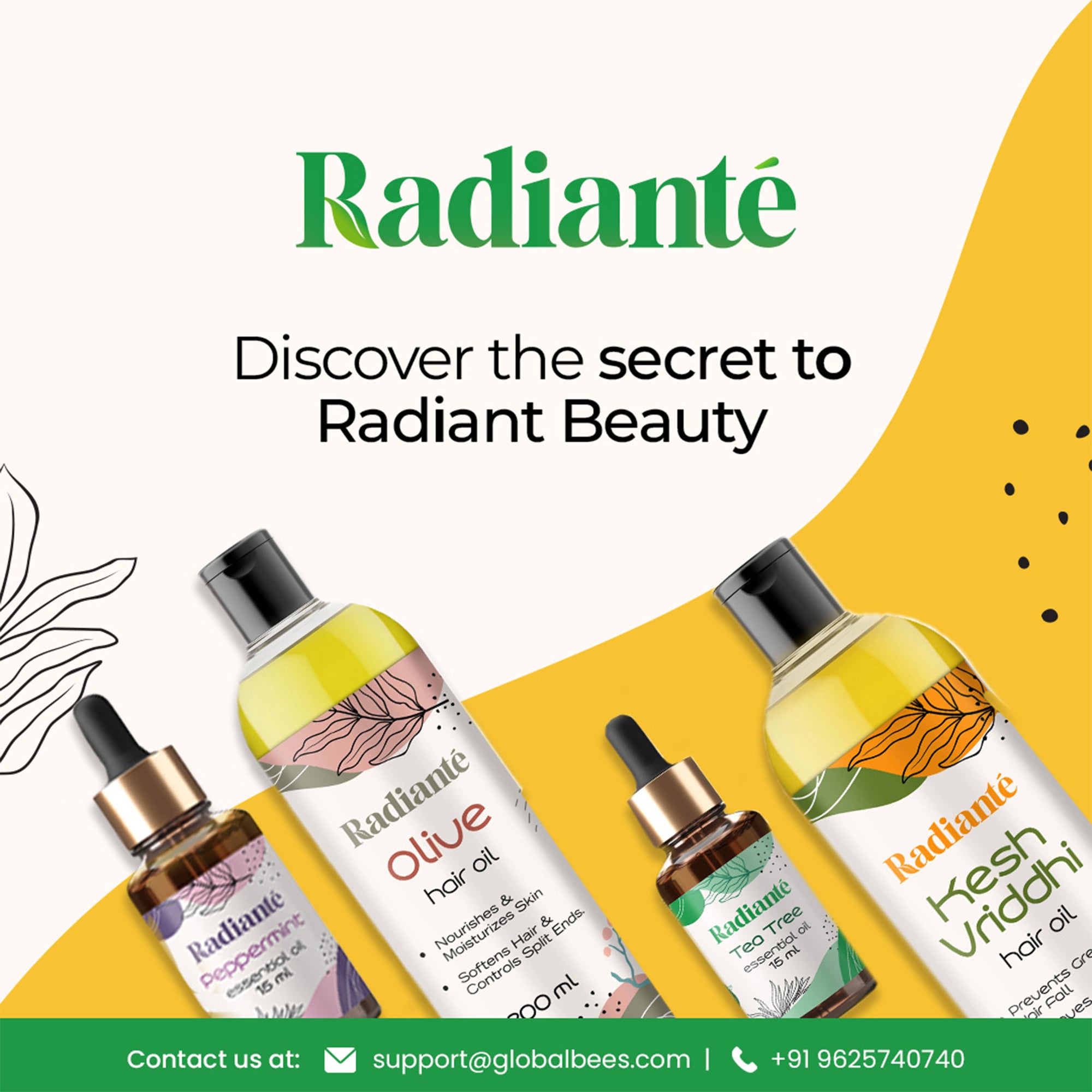 Radiante Kesh Vriddhi Hair Oil - Hair care routine