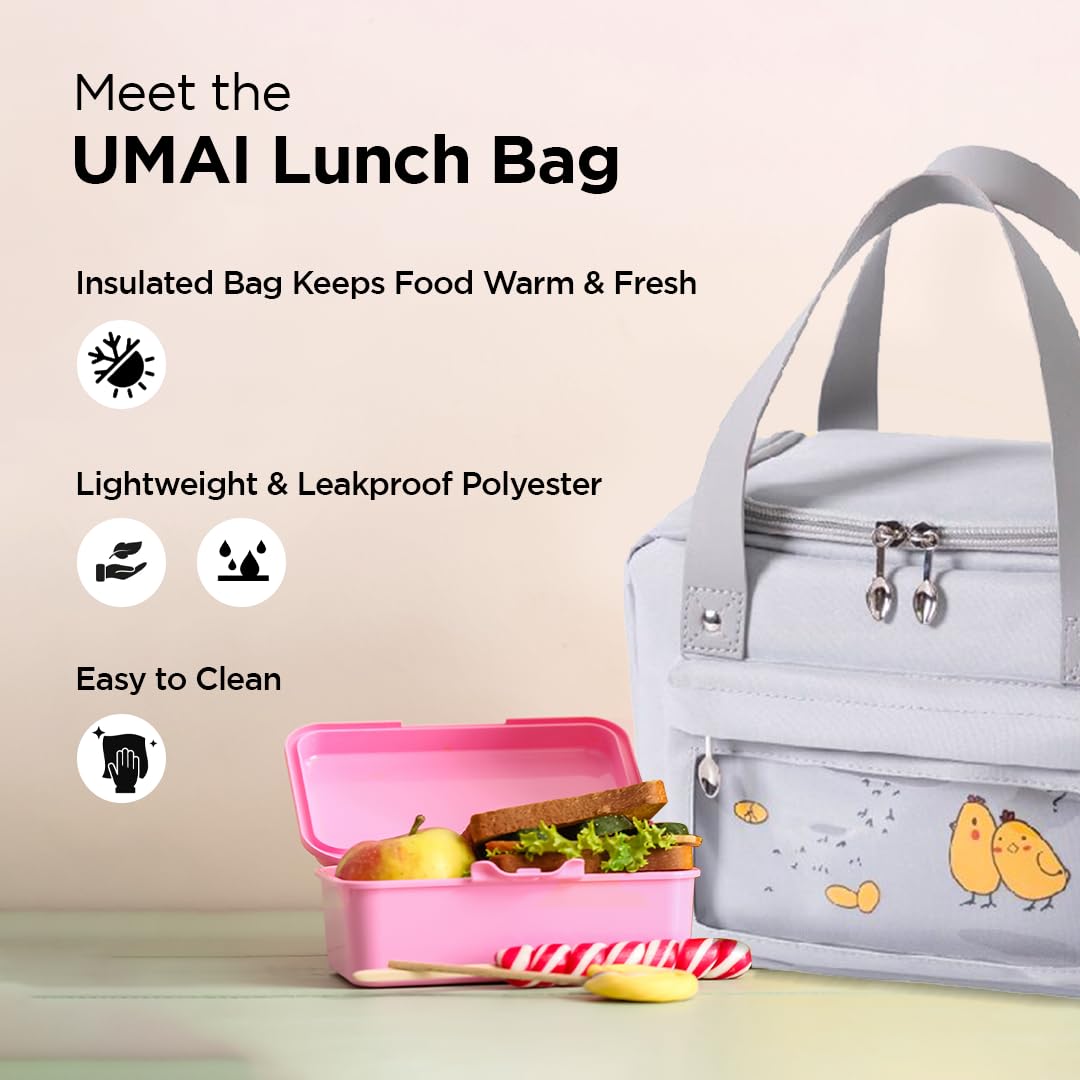 UMAI lunch carrier - keep meals warm for outdoor activities