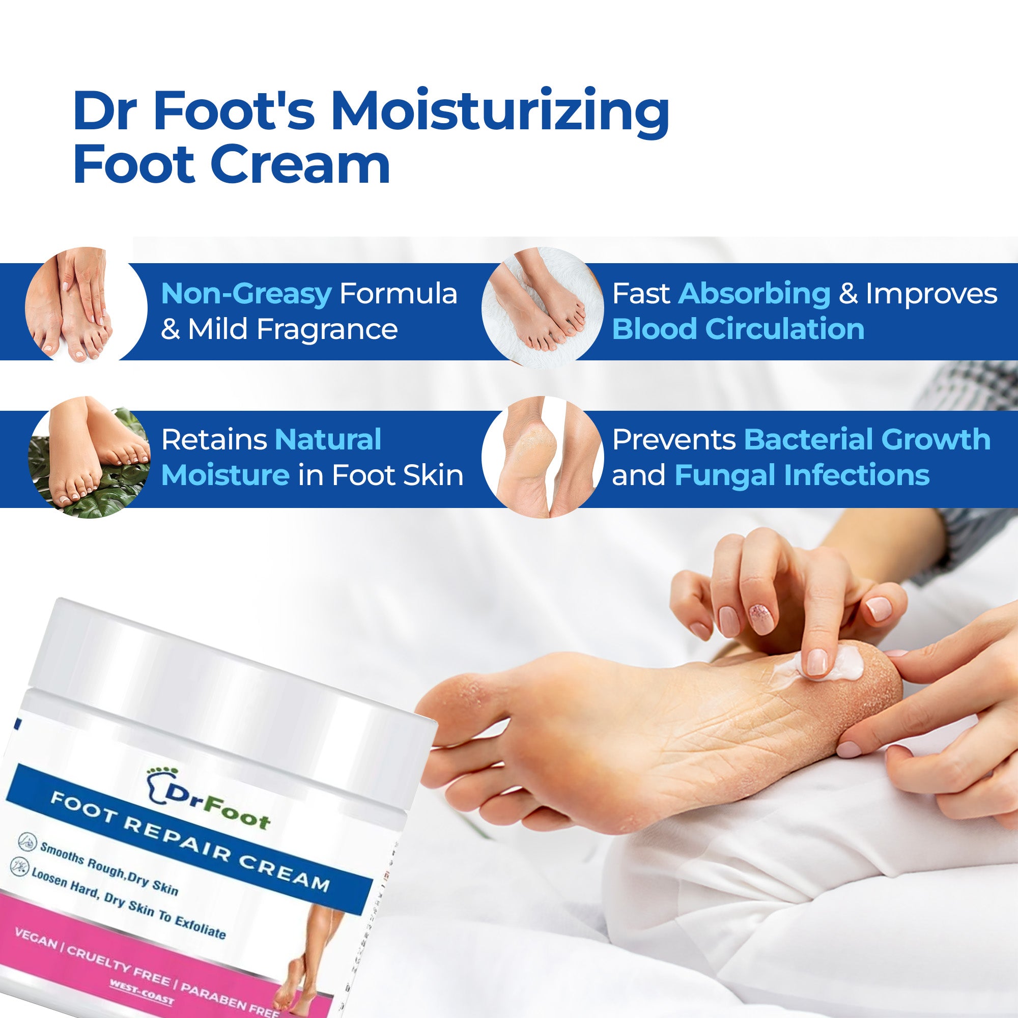 Dr Foot foot care products - Ideal for pampering