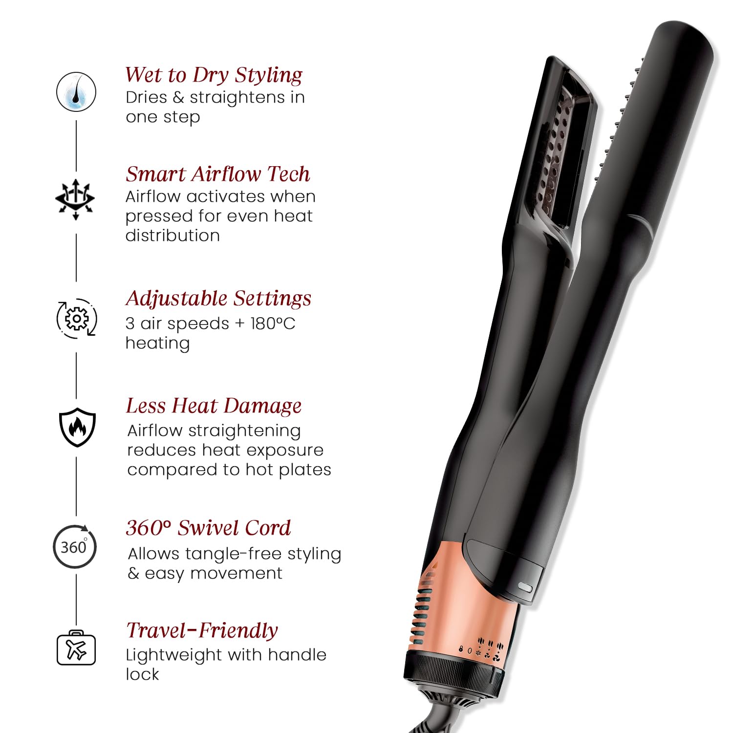 Urban Yog MakeMeeBold - 1200W Hair Straightener usage