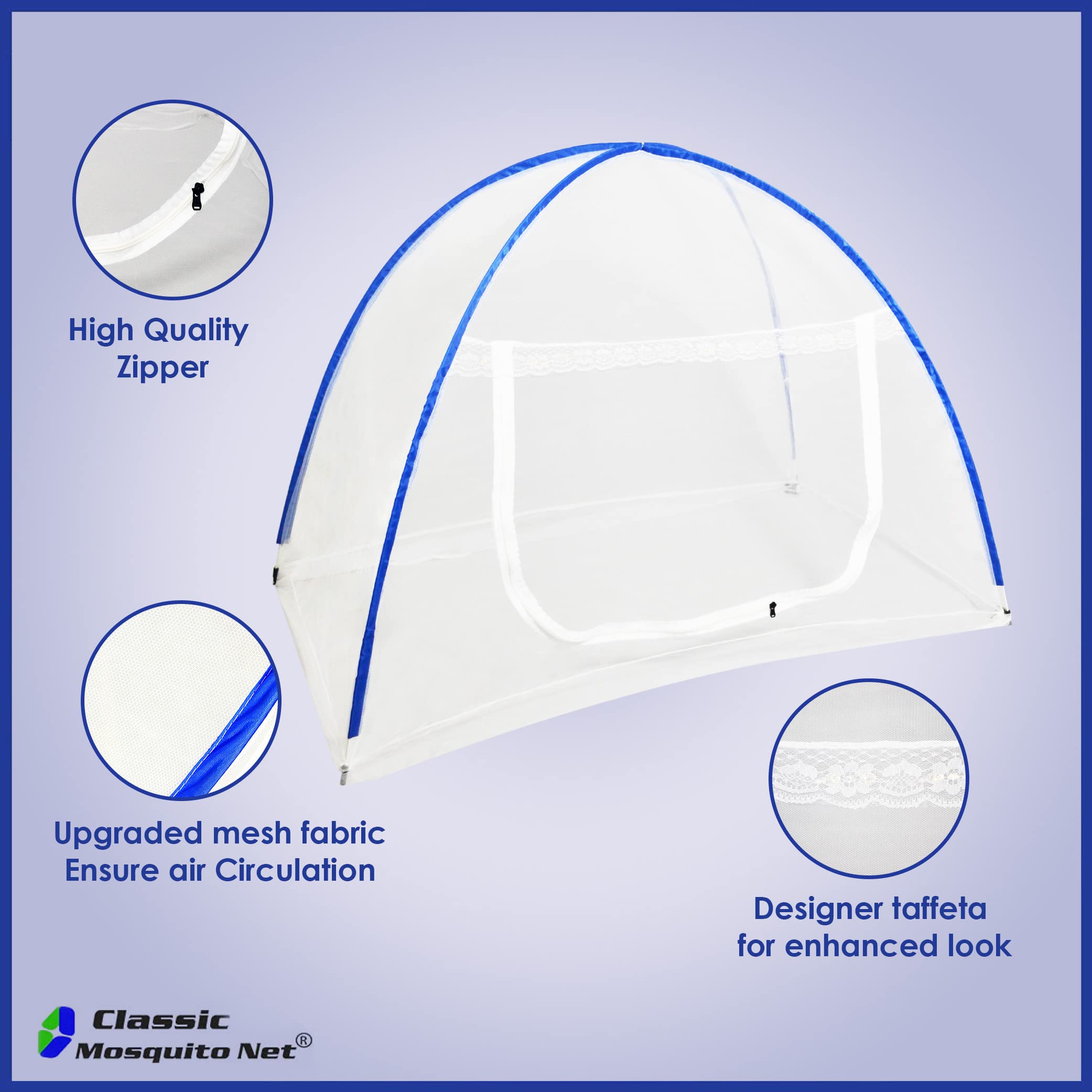 Classic Mosquito Net - Durable baby crib accessory