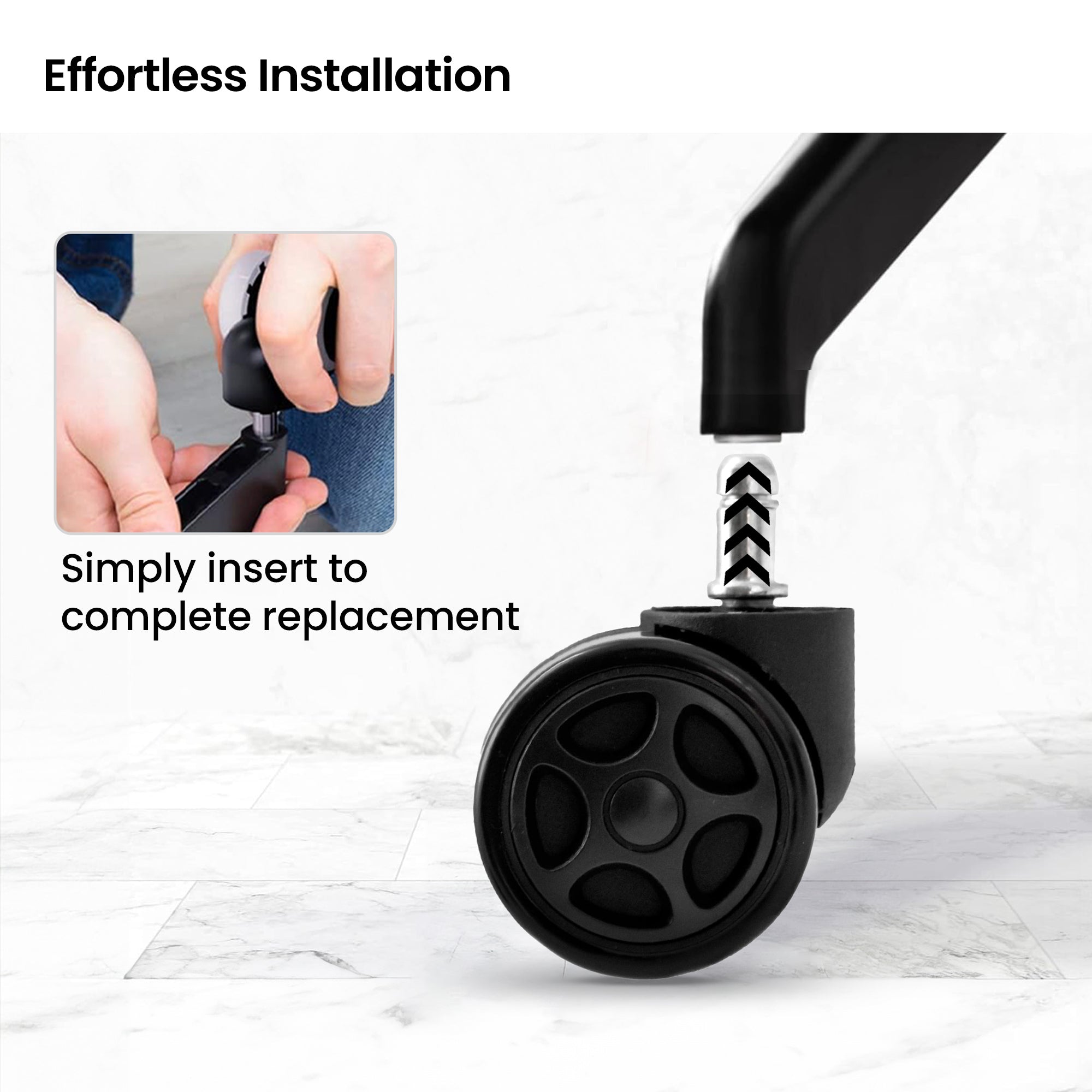 SAVYA HOME ergonomic desk chair wheel - student study area