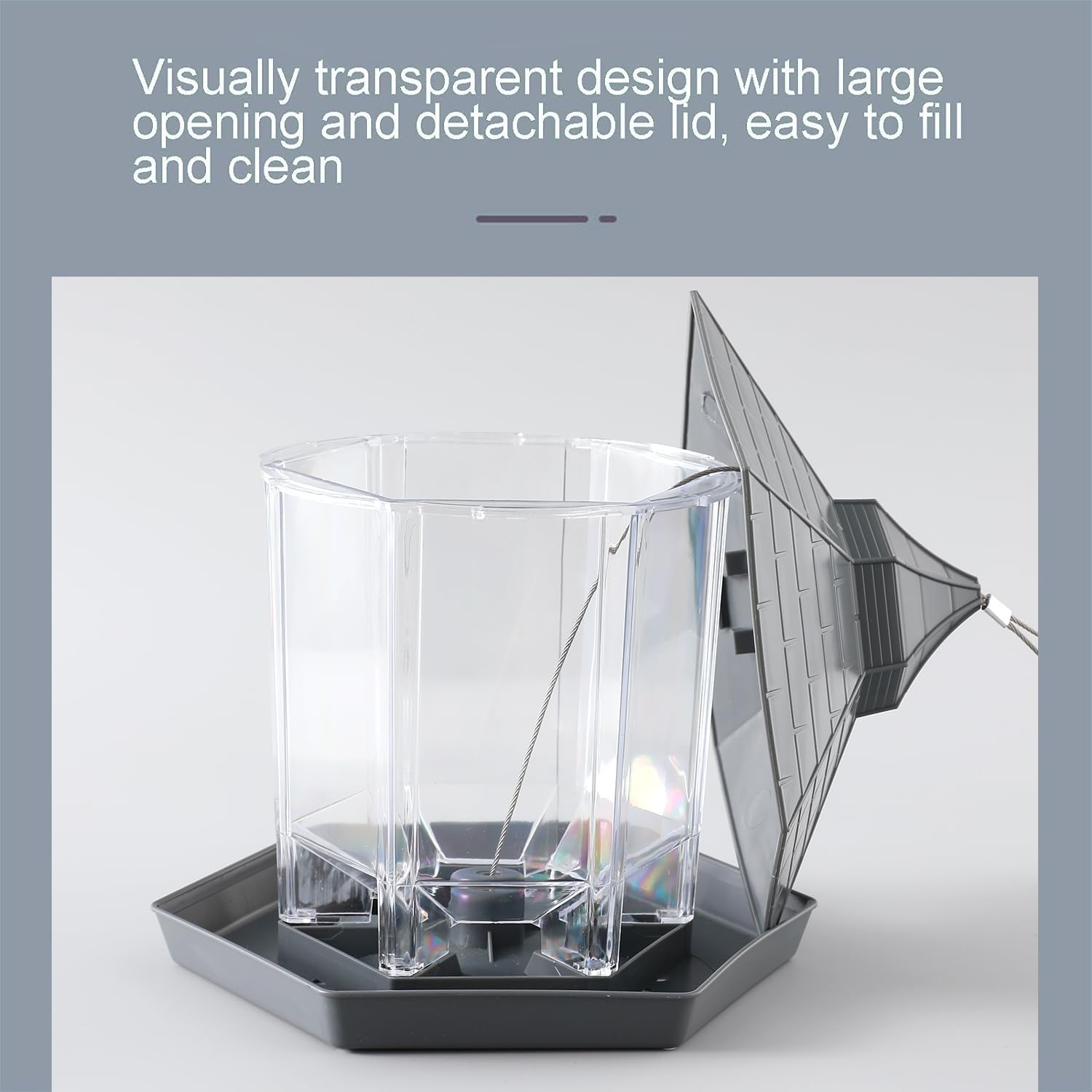 Kuber Industries bird feeder - perfect for balcony use