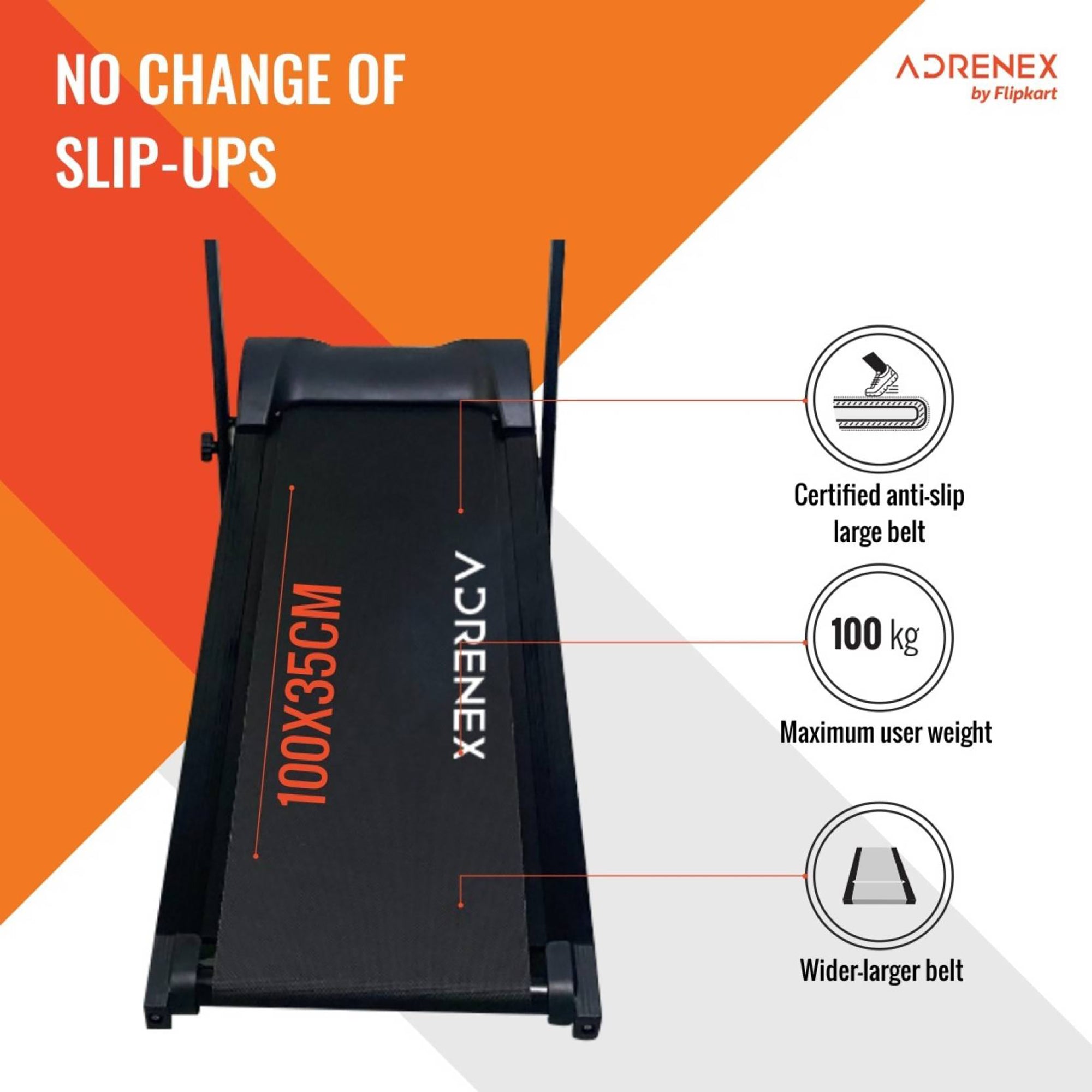 Reach aluminum treadmill - durable and easy to use