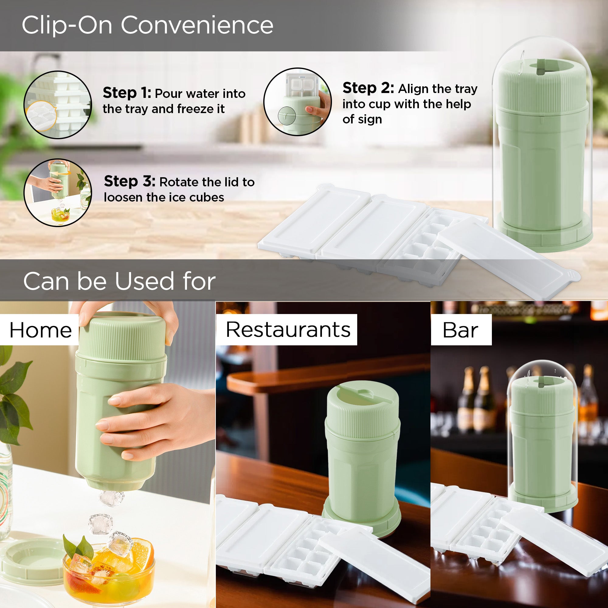 UMAI Silicone Ice Trays - Convenient for Parties