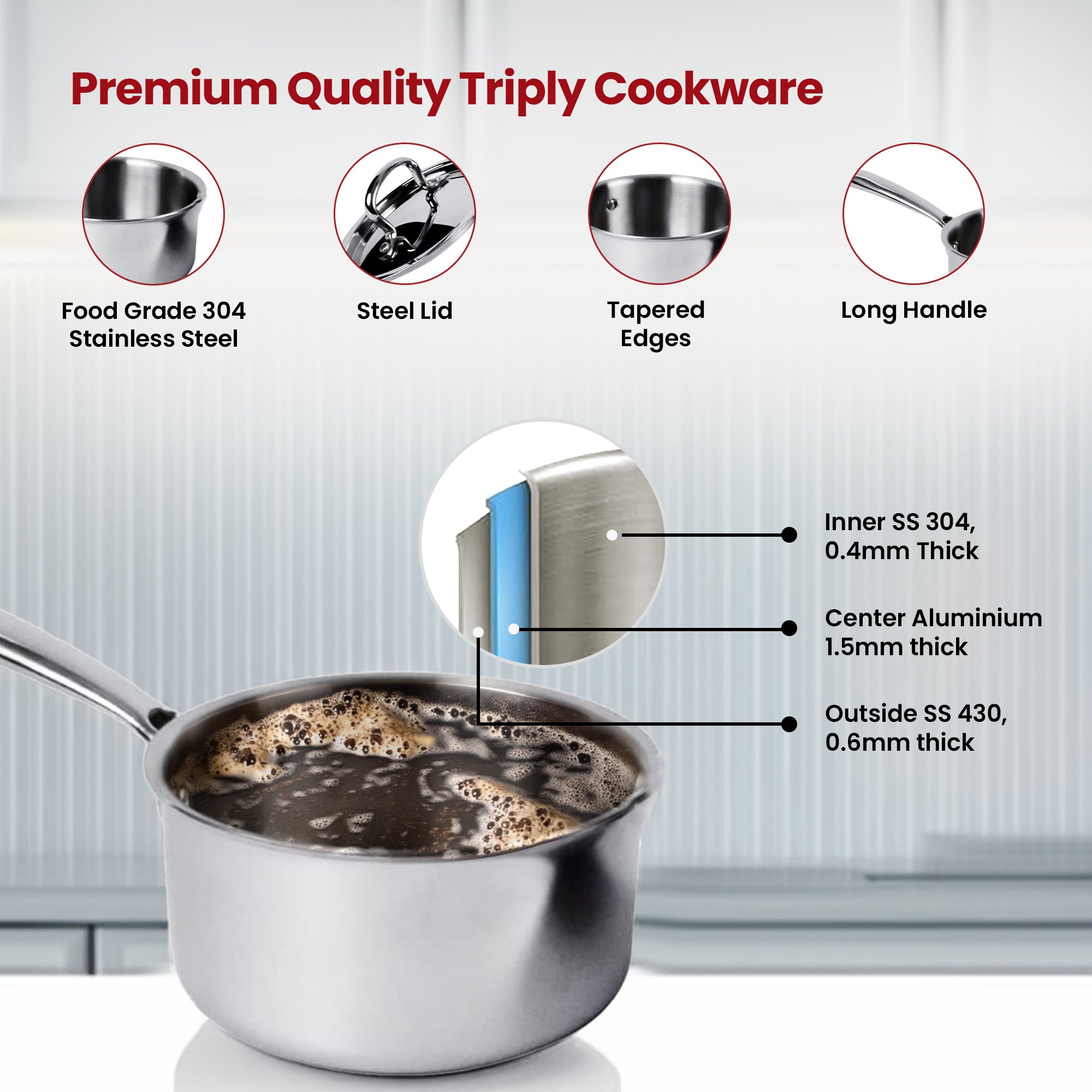 USHA SHRIRAM saucepan - preparing tea with ease