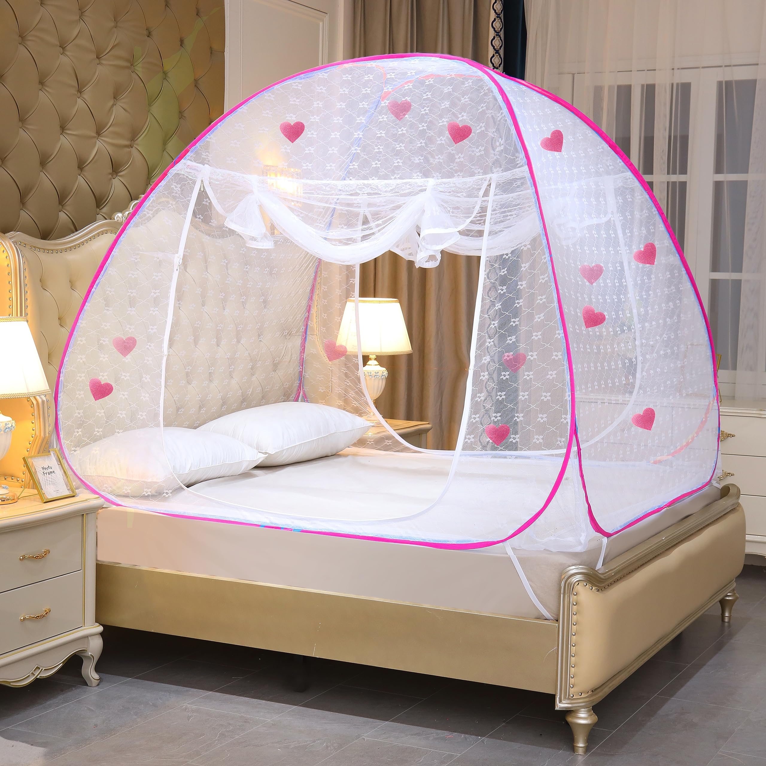 Classic Mosquito Net in Pink - perfect for children's rooms