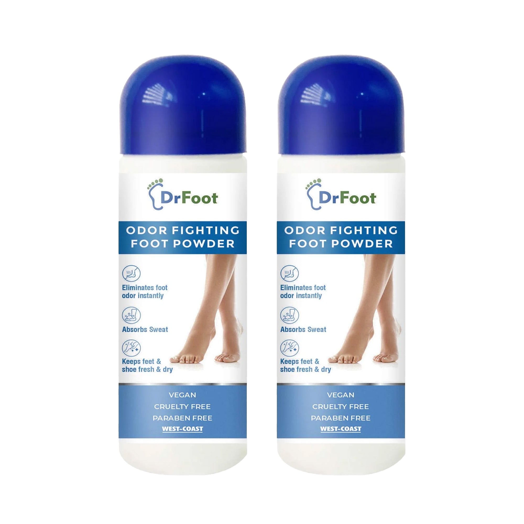 Dr Foot odor fighting foot powder - Travel-friendly foot care