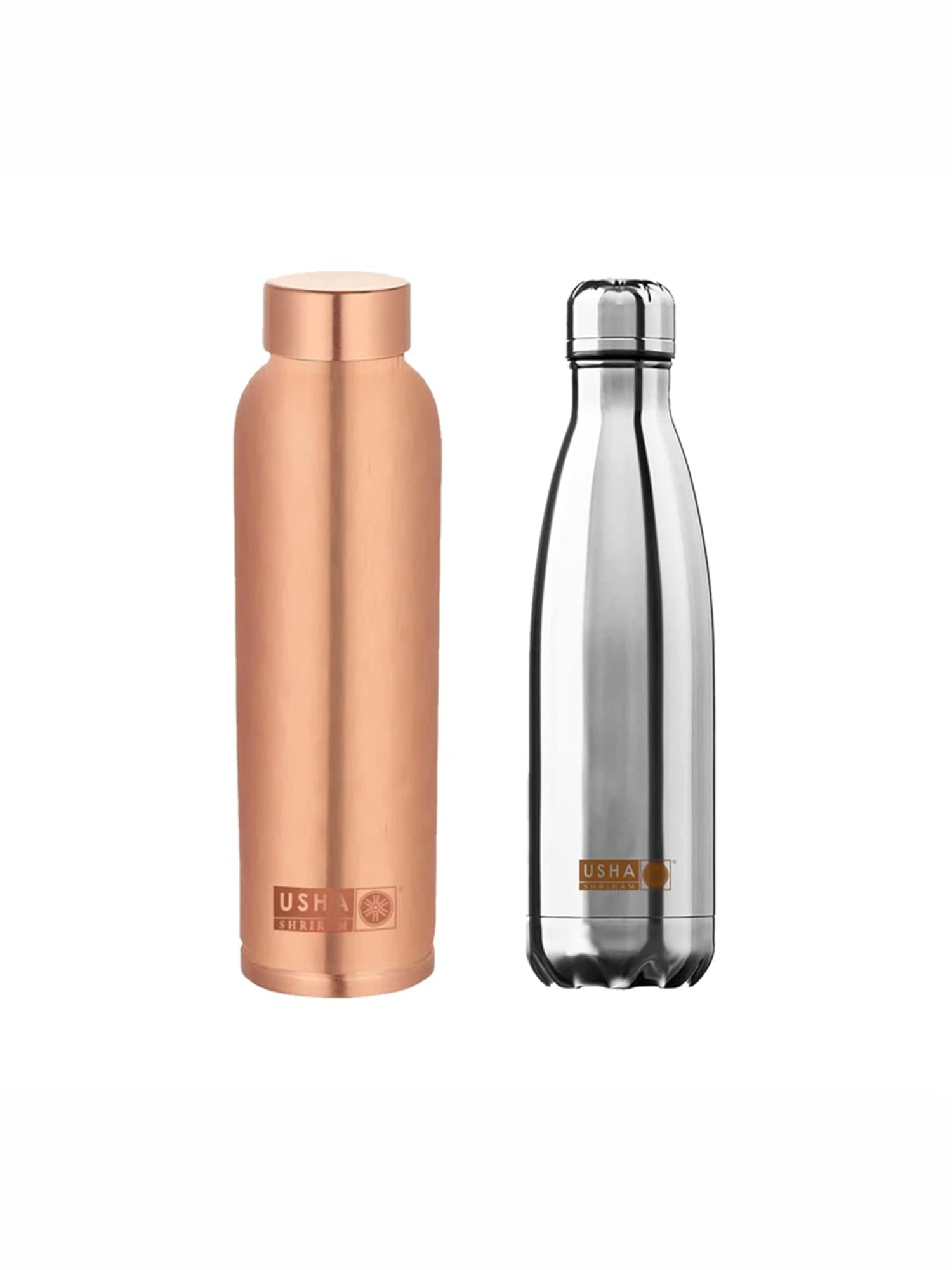 USHA SHRIRAM Stainless Steel Insulated Bottle - Suitable for Travel