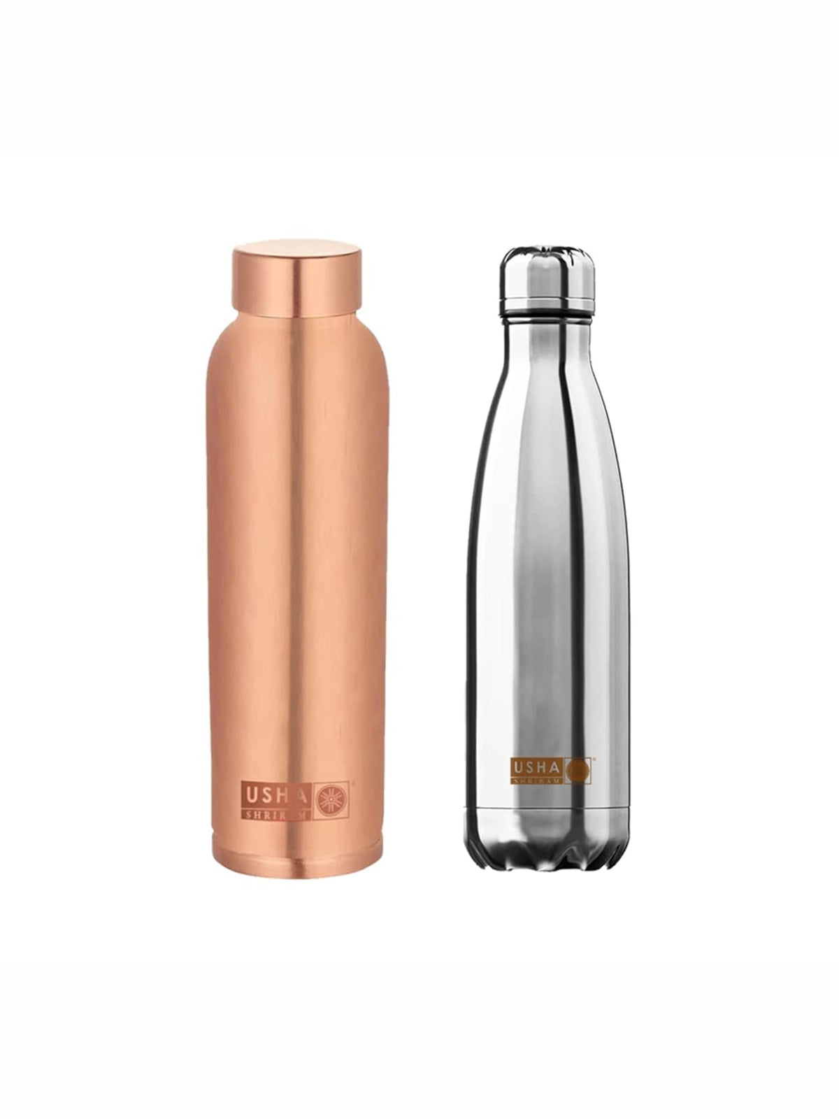 USHA SHRIRAM Stainless Steel Insulated Bottle - Suitable for Travel