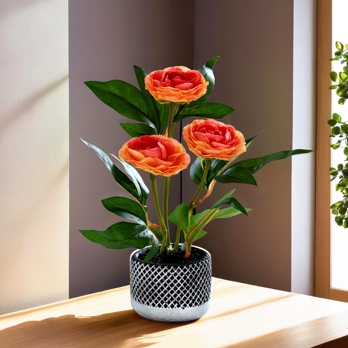 UMAI artificial flower plant - Minimal maintenance required