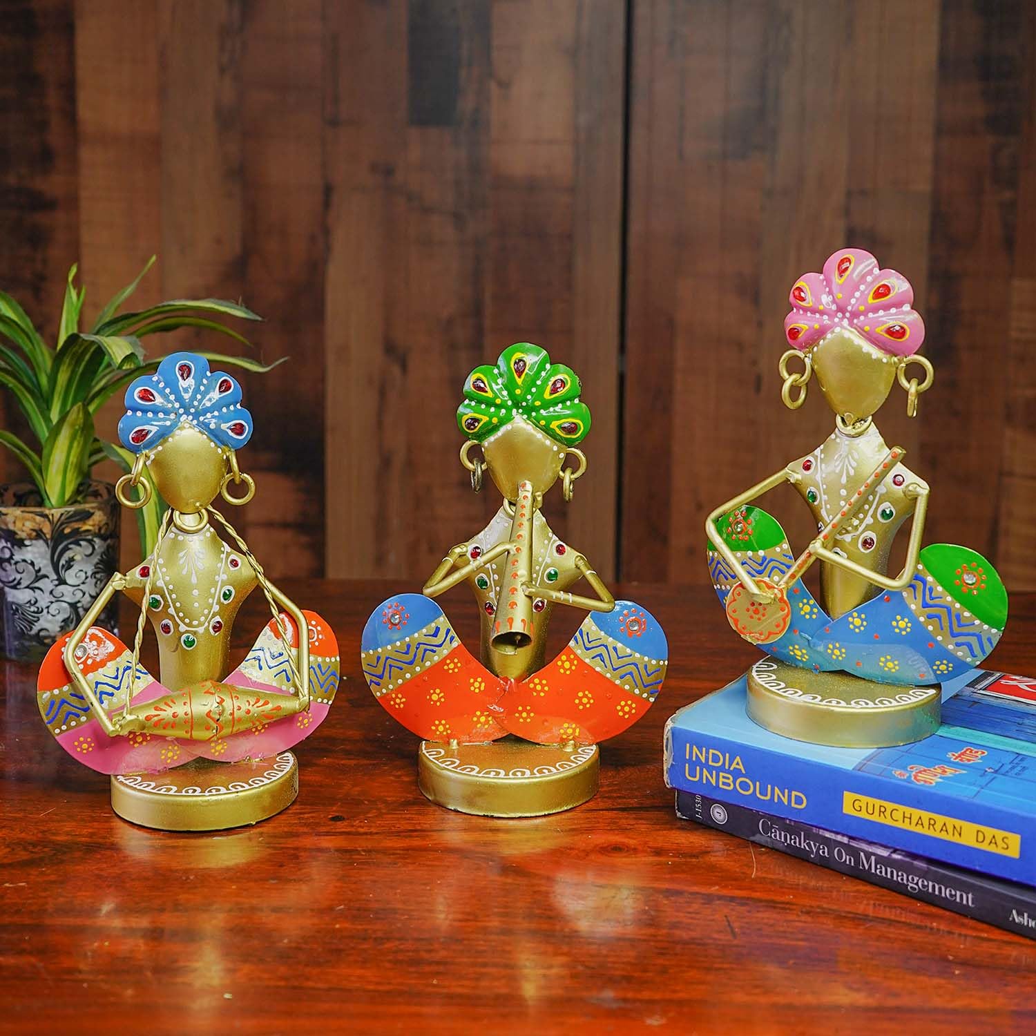 Ekhasa Handpainted Musicians - Elegant table centerpieces