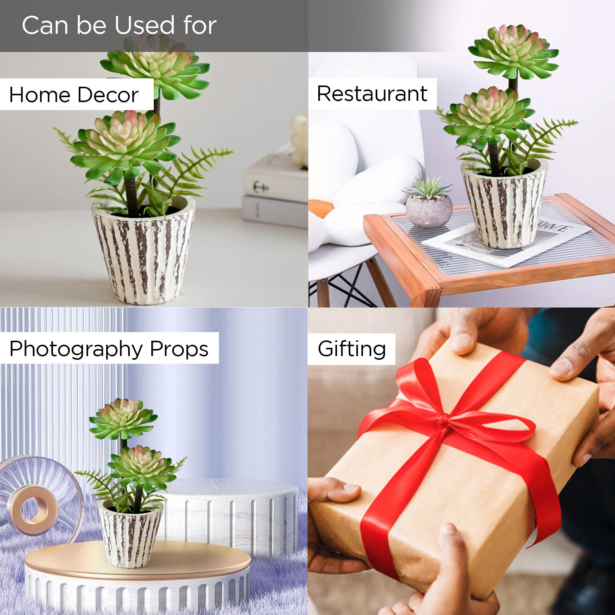 UMAI artificial plant - enhances balcony aesthetics