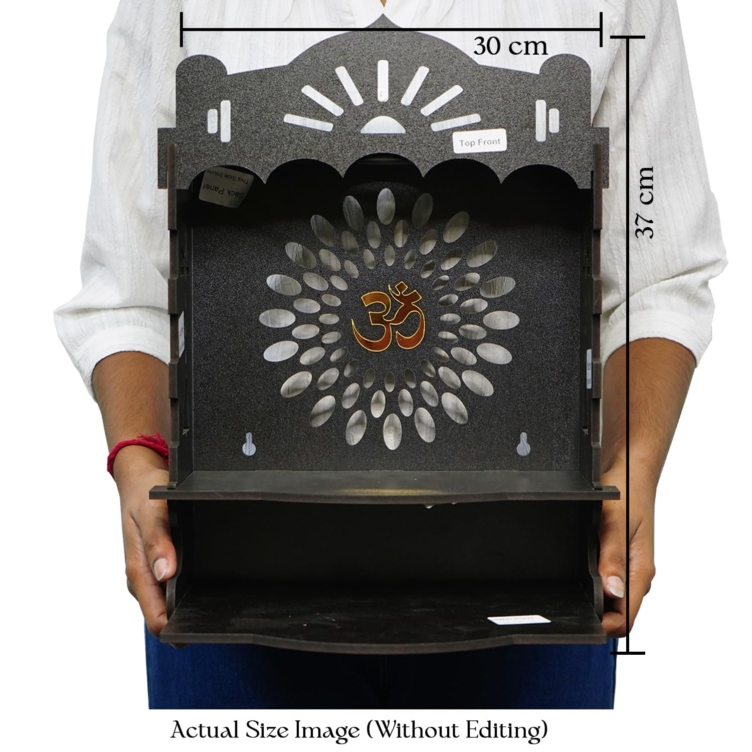 Ekhasa Wooden God Temple - LED Spotlight Feature