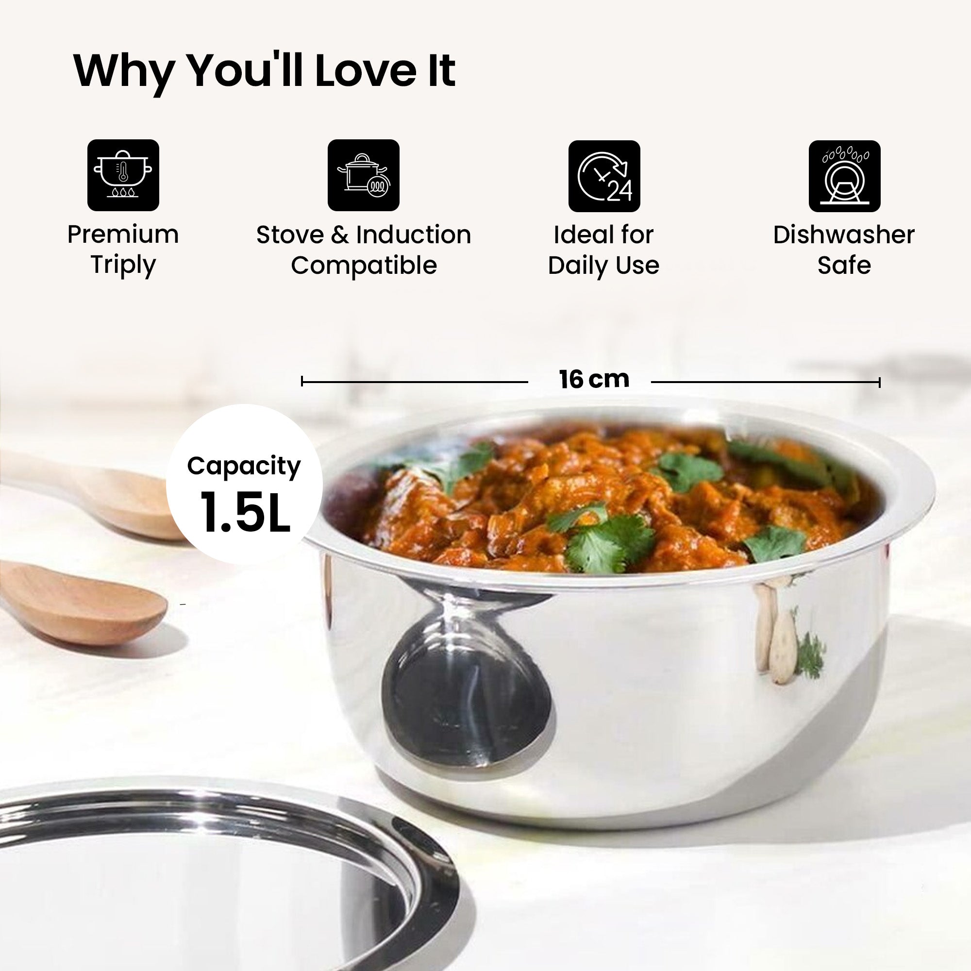 Savya Home cooking pot - Everyday meal preparation