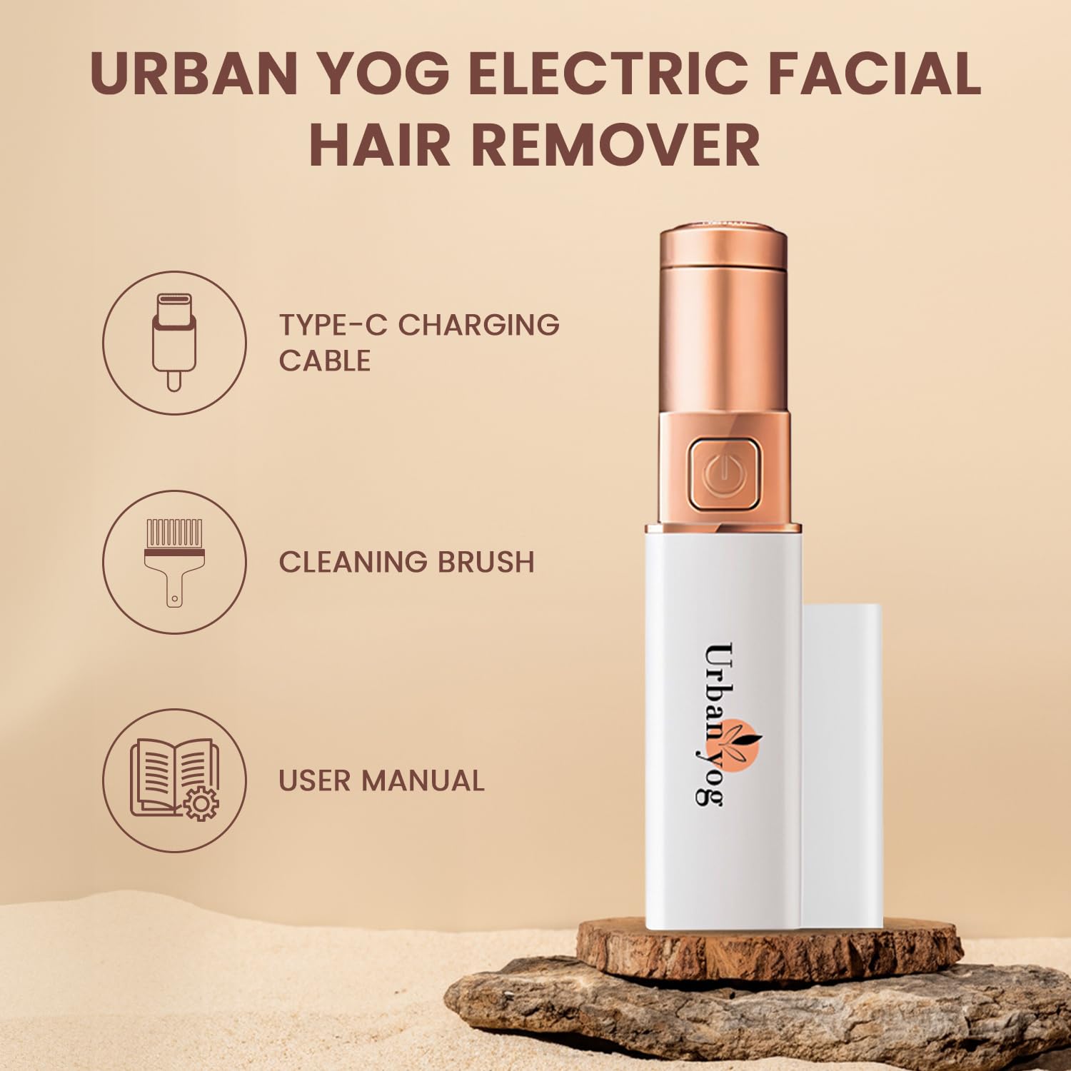 Urban Yog facial hair remover - perfect for special occasions