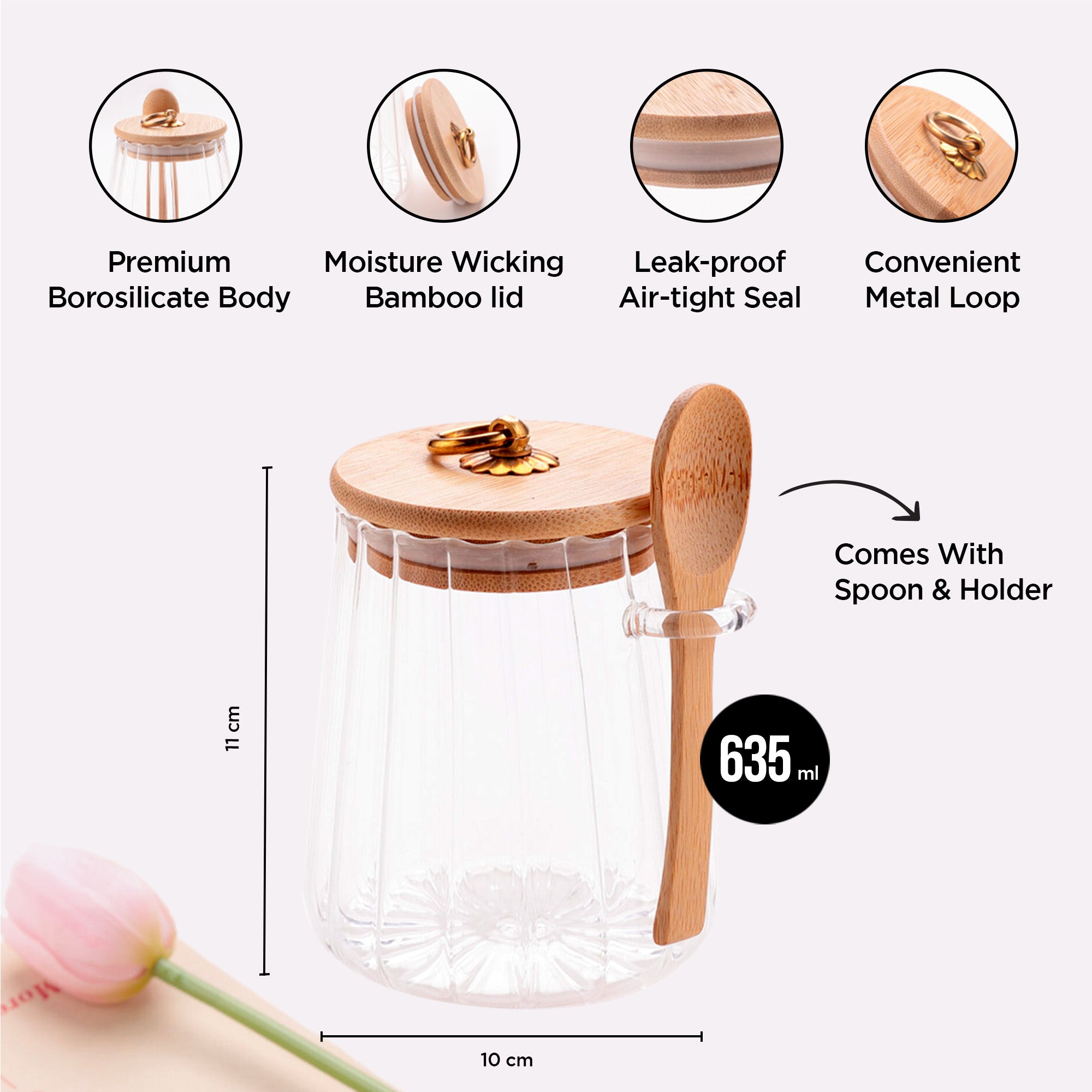 The Better Home Glass Jar - Storing Snacks Stylishly
