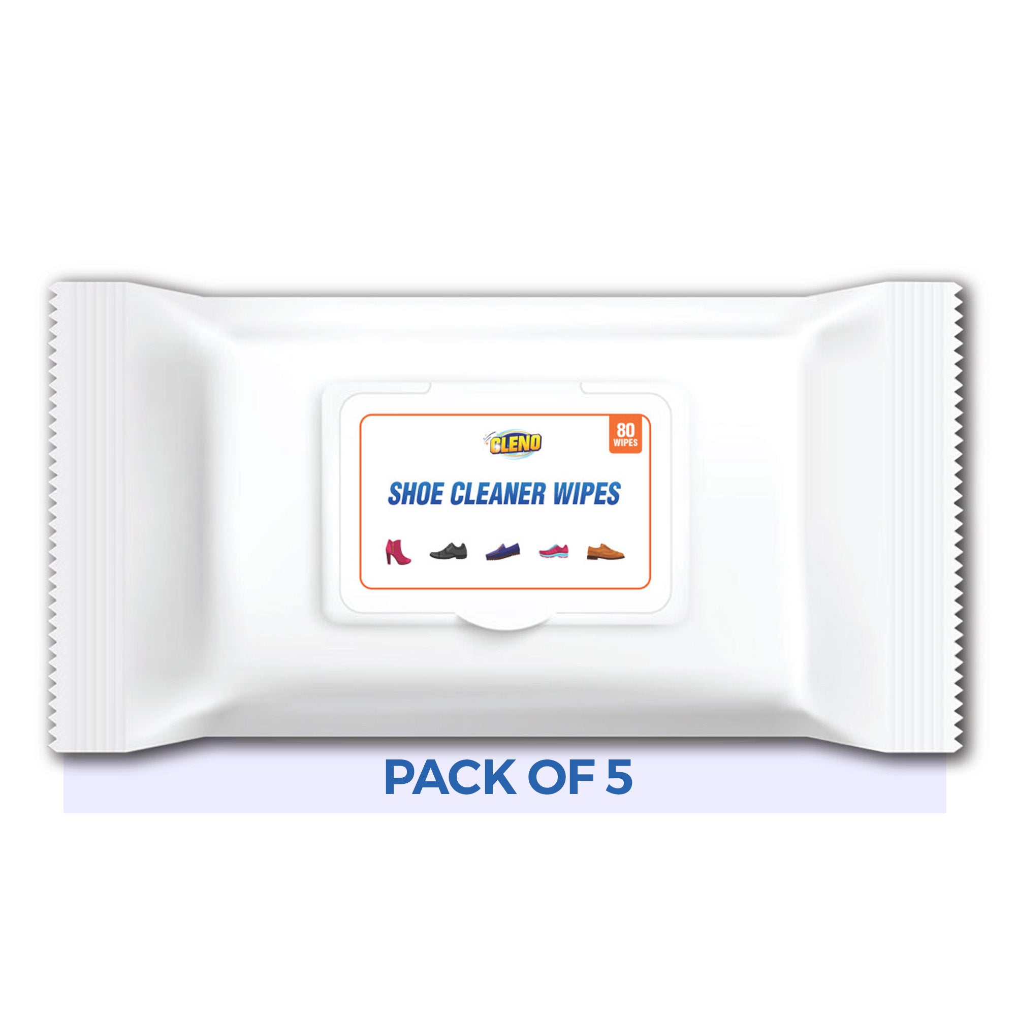 Cleno shoe wipes - Multi-surface cleaning solution