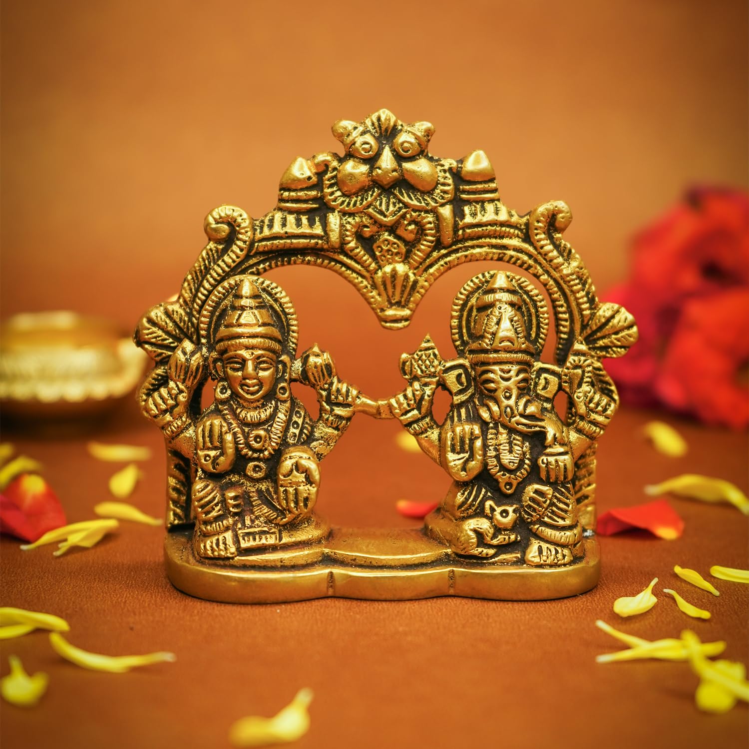 Ekhasa Brass Idol Set - Festival Decoration