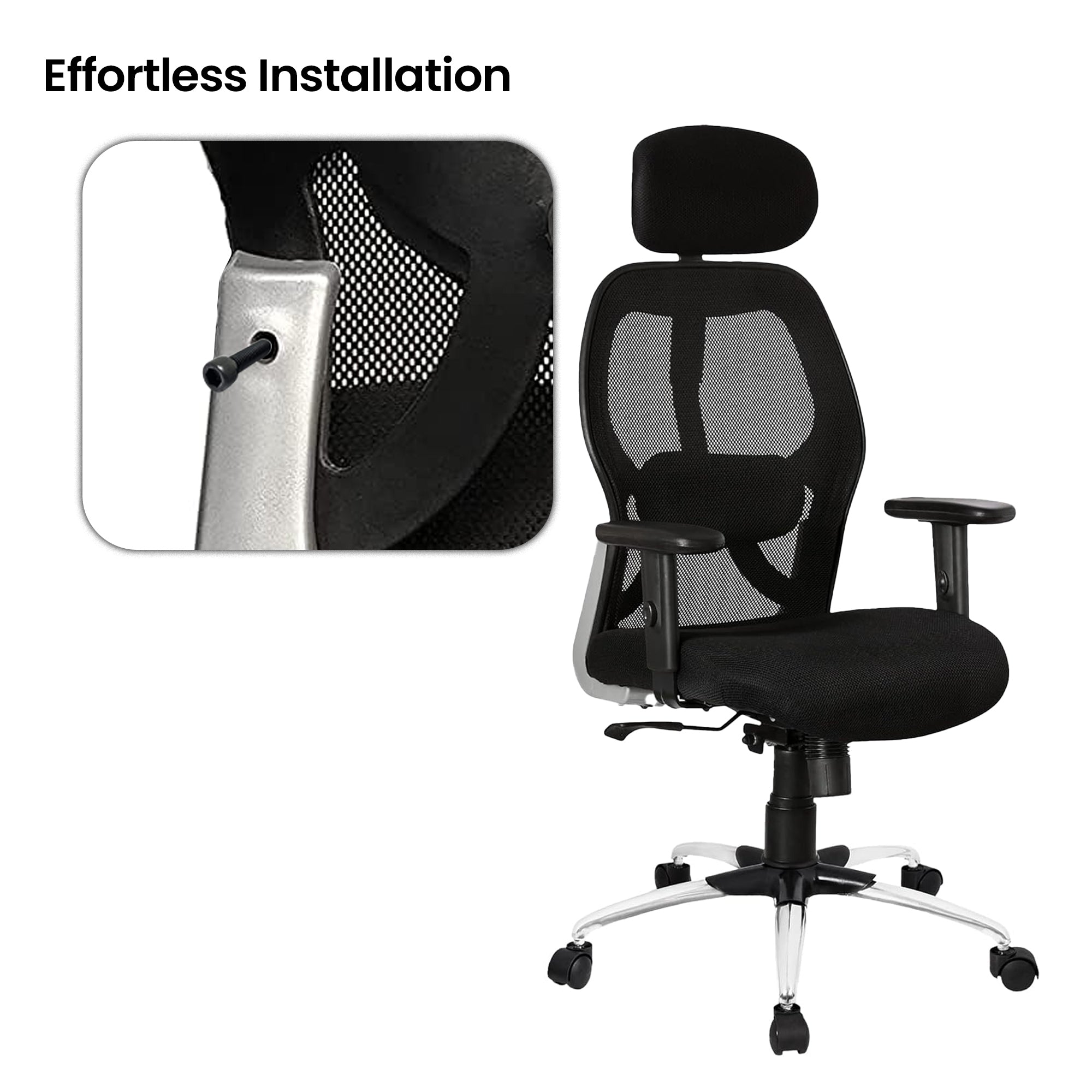 SAVYA HOME Desk Chair Screws - Ideal for home office