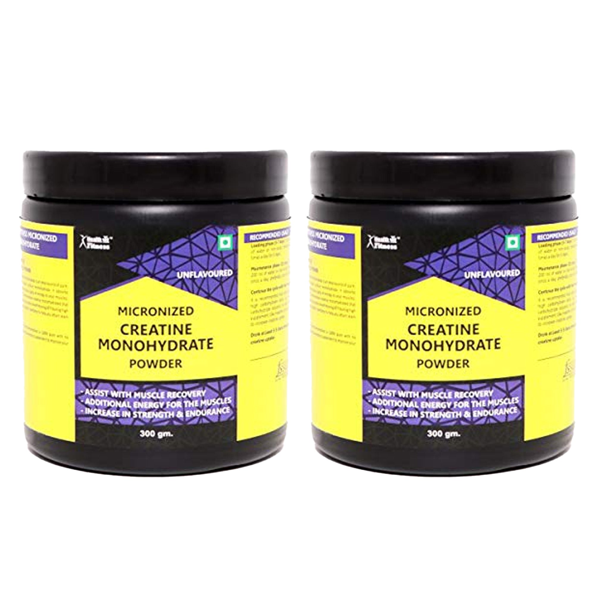 Healthvit Creatine Monohydrate - Unflavored powder mix