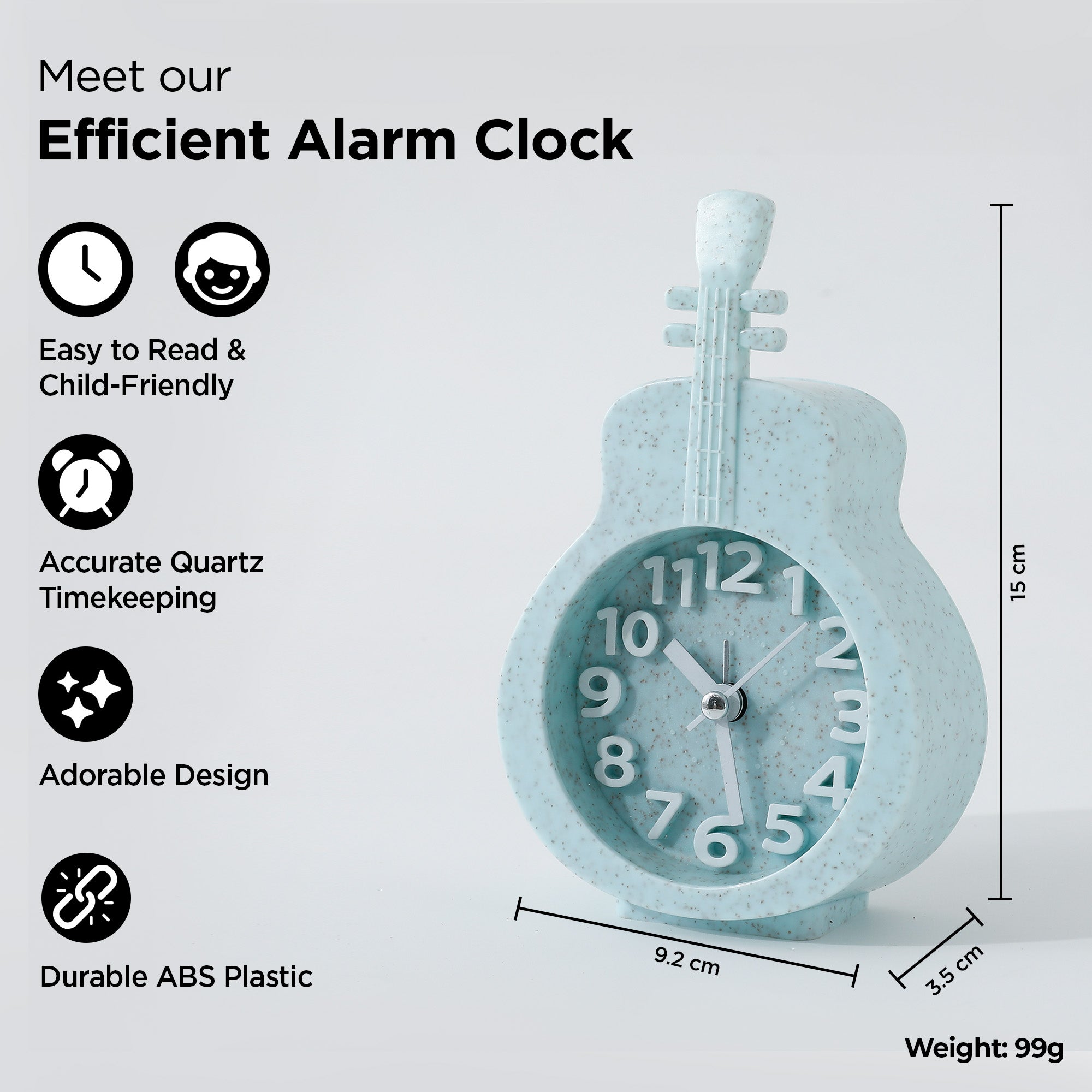 UMAI eco-friendly alarm clock - Designed for kids