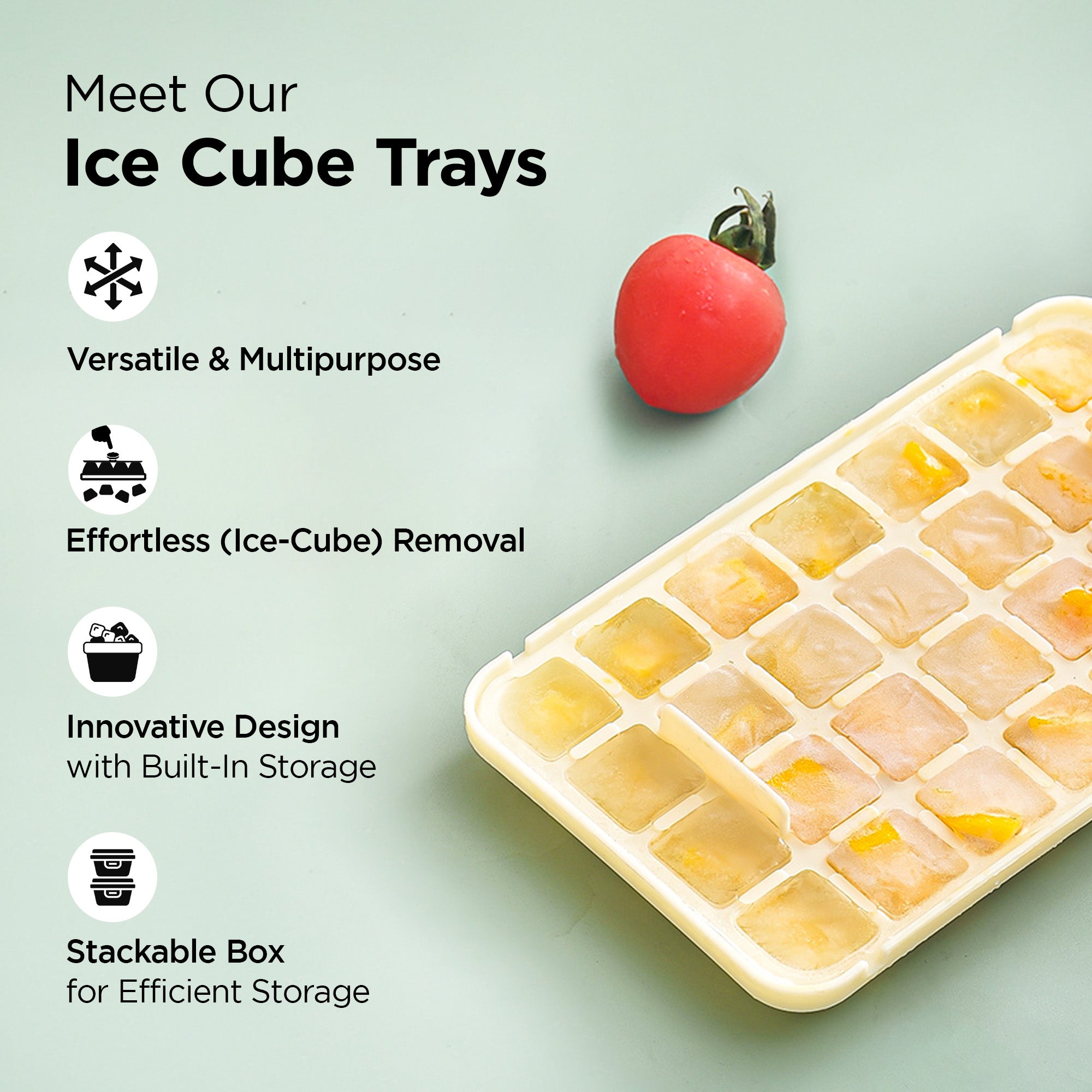 UMAI durable ice cube molds - ideal for home use