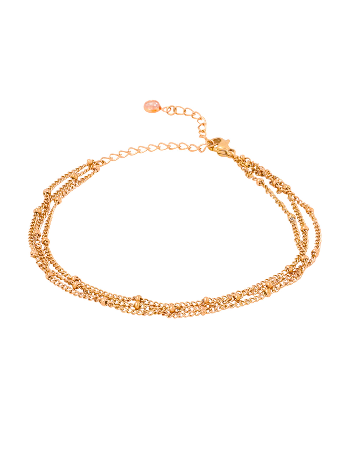 Yellow Chimes gold chain bracelet - versatile jewelry piece