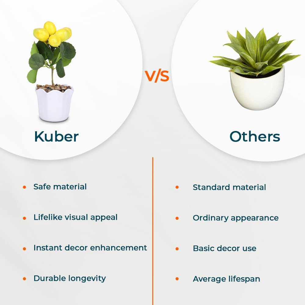 Kuber Industries artificial plants - living room decoration