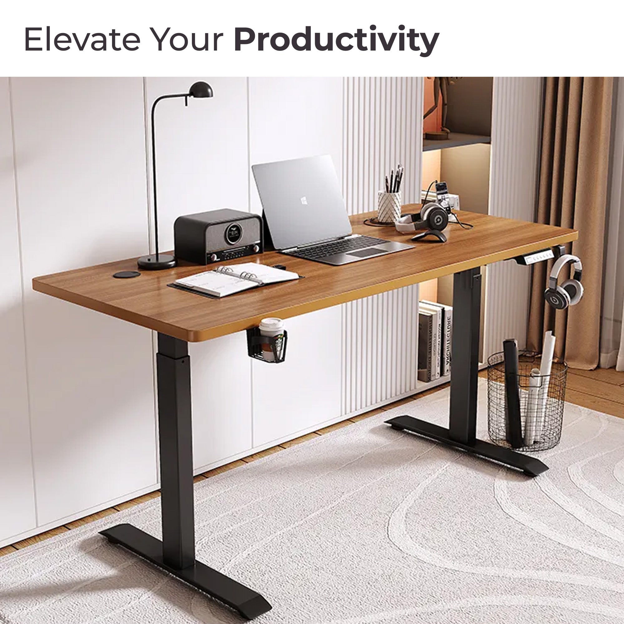 The Better Home desk frame - height adjustable functionality