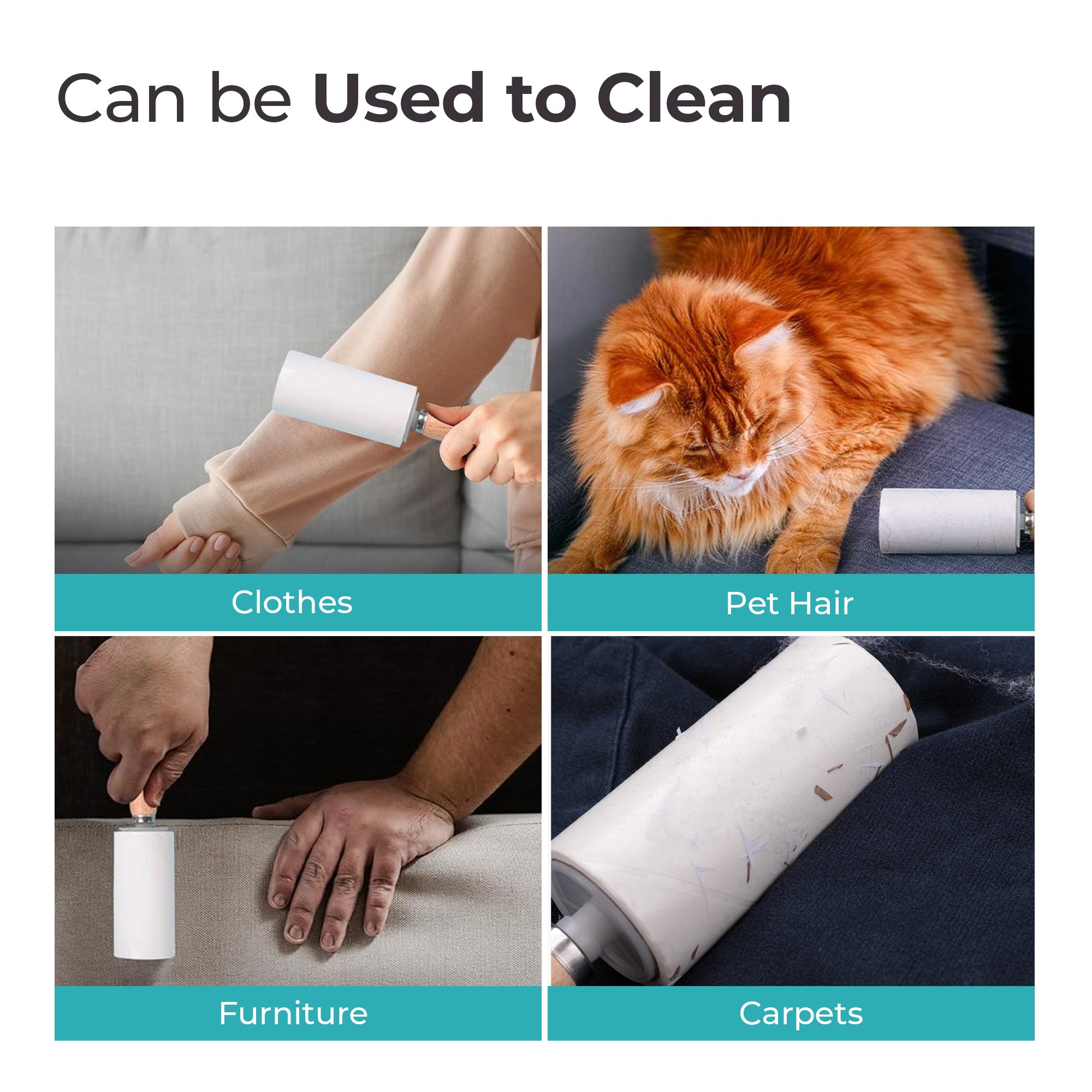 The Better Home lint roller - lint cleaning for car interiors
